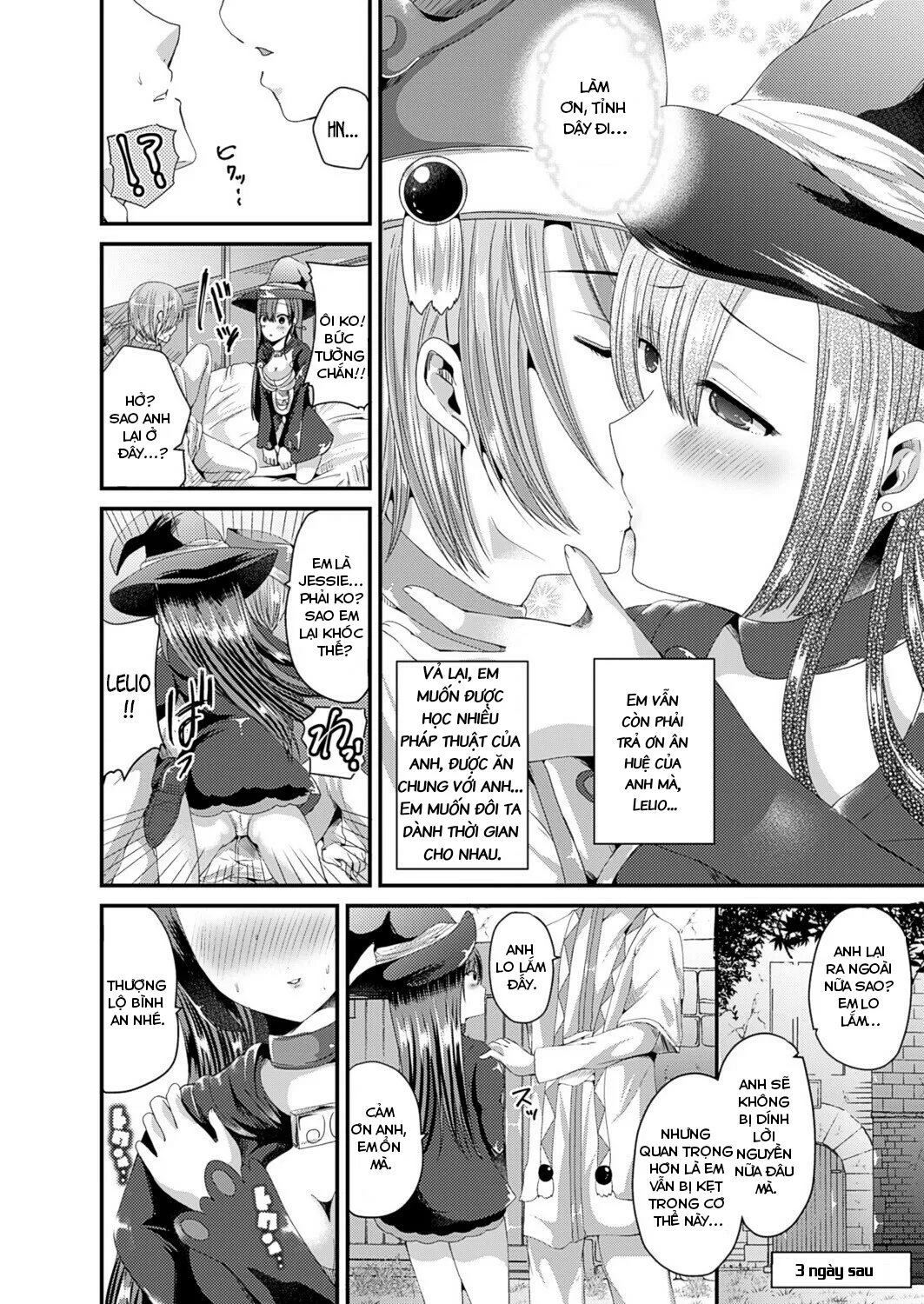 HentaiVN.net - Ảnh 7 - Biến thành một cô gái và trở thành đệ tử của pháp sư! [Turn into a girl and become the sage's apprentice] - Chap 1