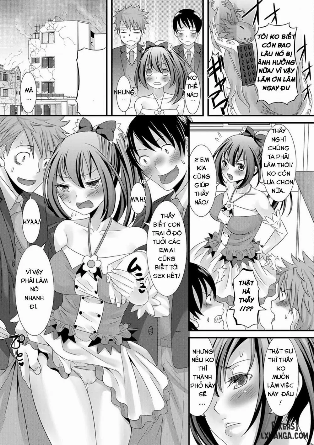 HentaiVN.net - Ảnh 10 - Mahou Sensei no Sainan - Chap 1