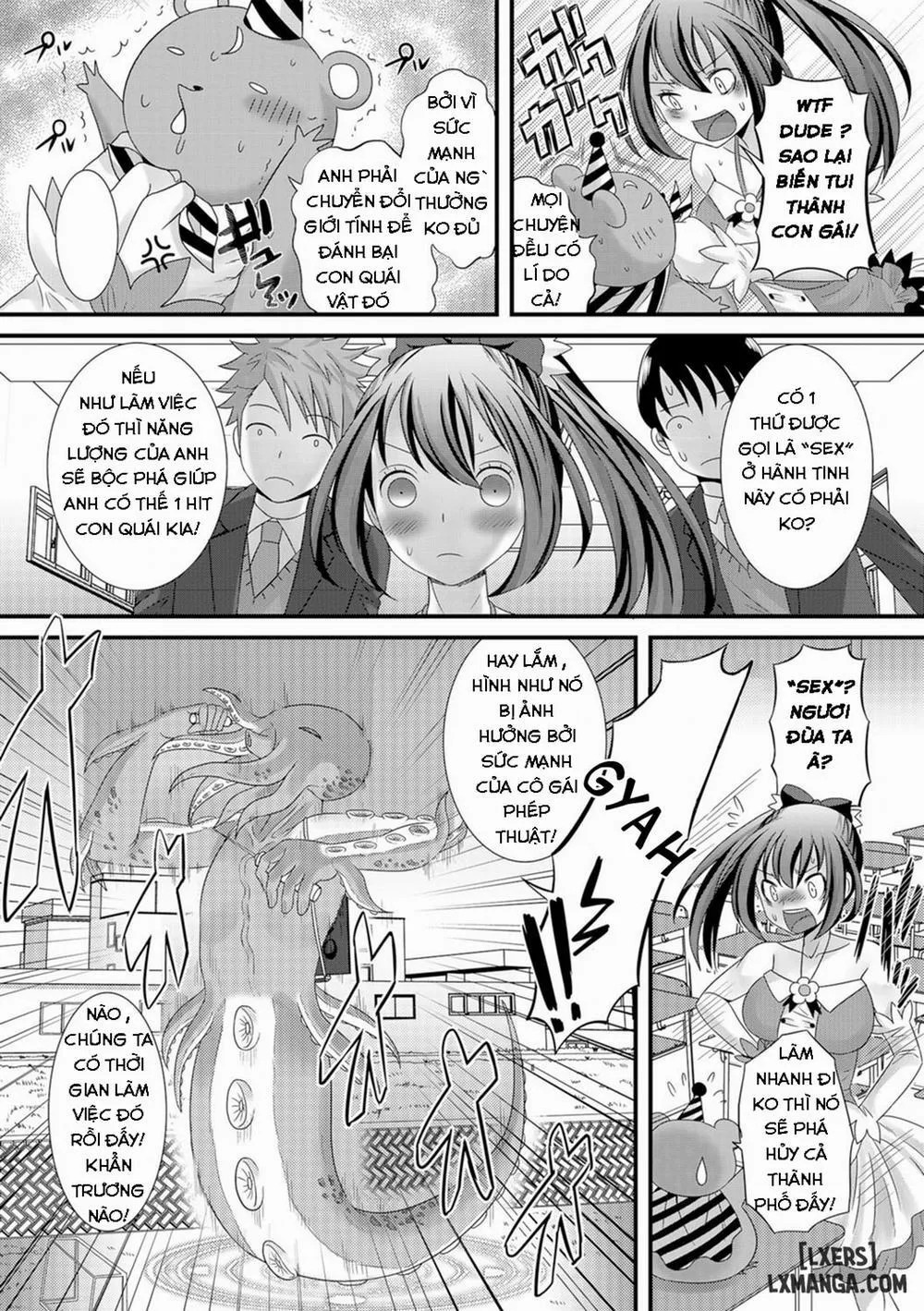 HentaiVN.net - Ảnh 9 - Mahou Sensei no Sainan - Chap 1
