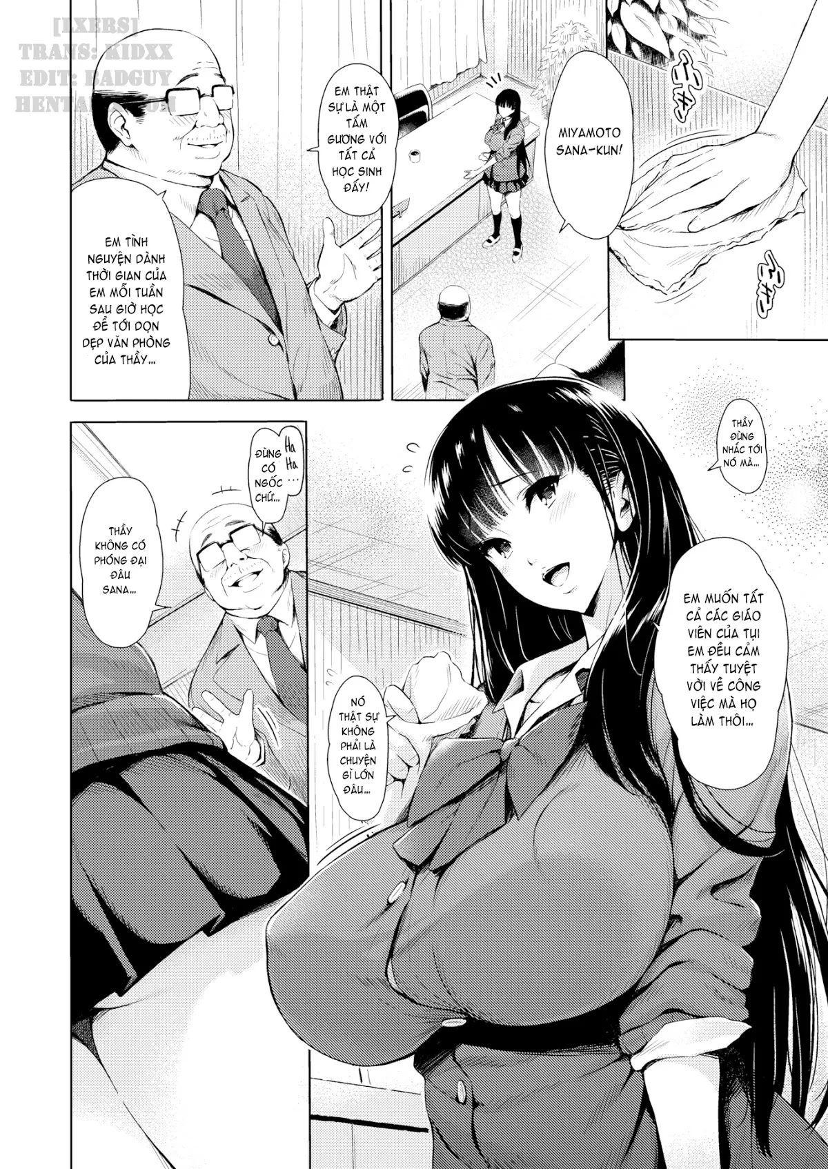HentaiVN.net - Ảnh 5 - After School Service Time - Chap 1