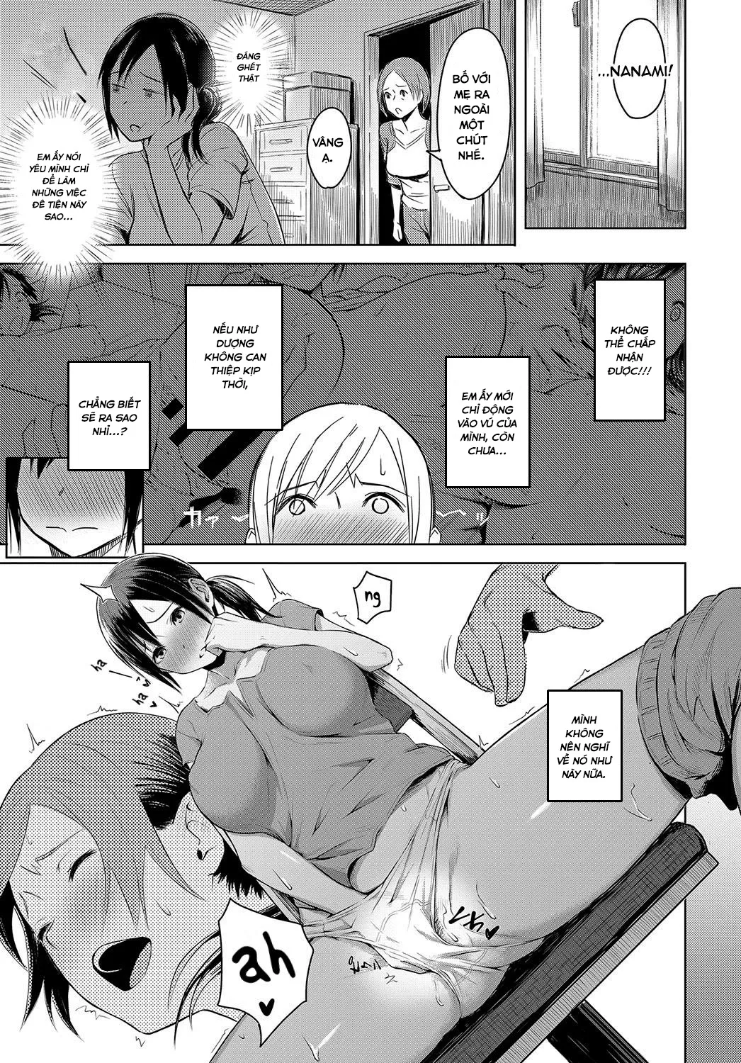 HentaiVN.net - Ảnh 13 - Love Among Family [Naka Mutsumajiku] - Chap 1