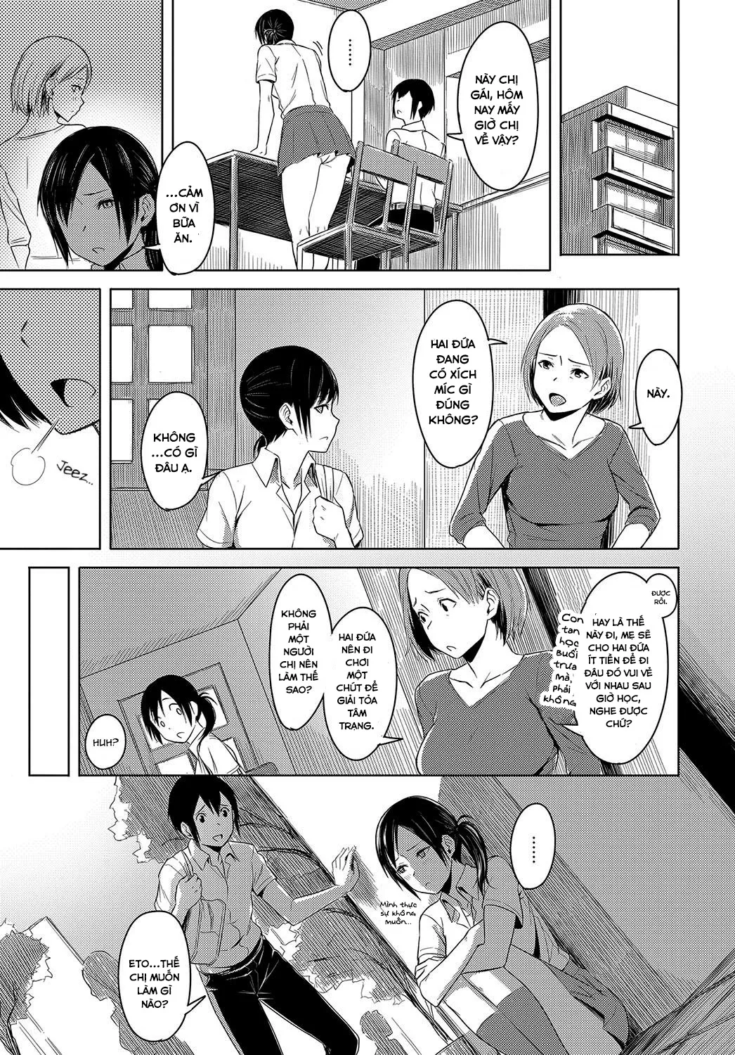 HentaiVN.net - Ảnh 21 - Love Among Family [Naka Mutsumajiku] - Chap 1