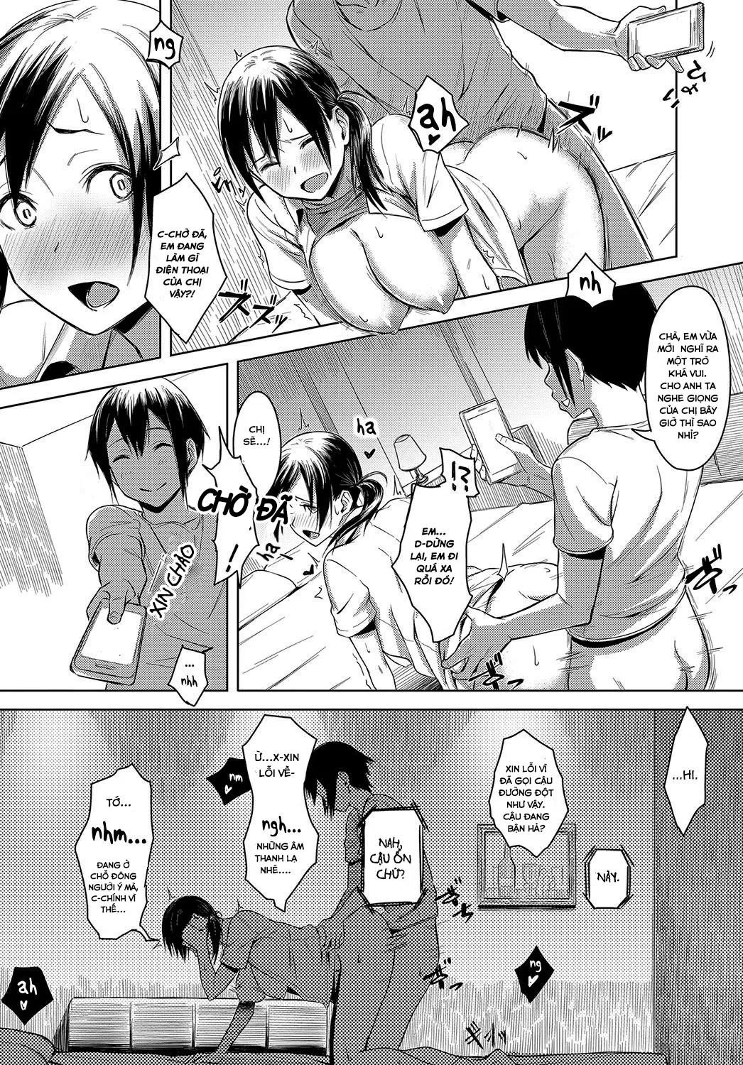 HentaiVN.net - Ảnh 24 - Love Among Family [Naka Mutsumajiku] - Chap 1