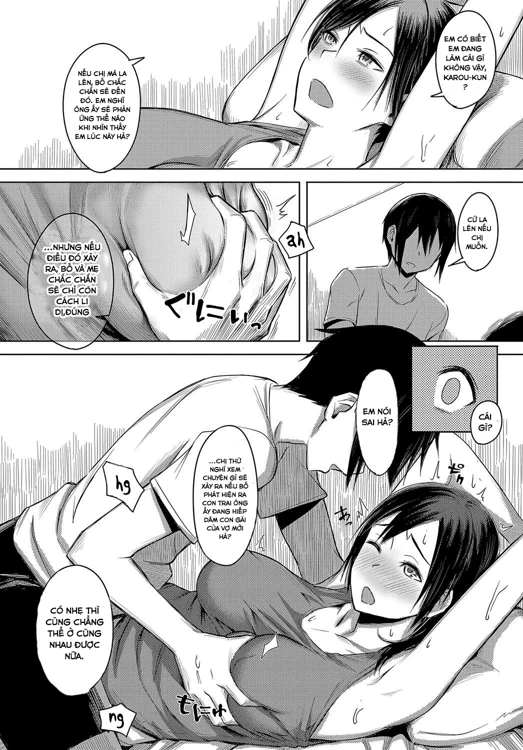 HentaiVN.net - Ảnh 8 - Love Among Family [Naka Mutsumajiku] - Chap 1