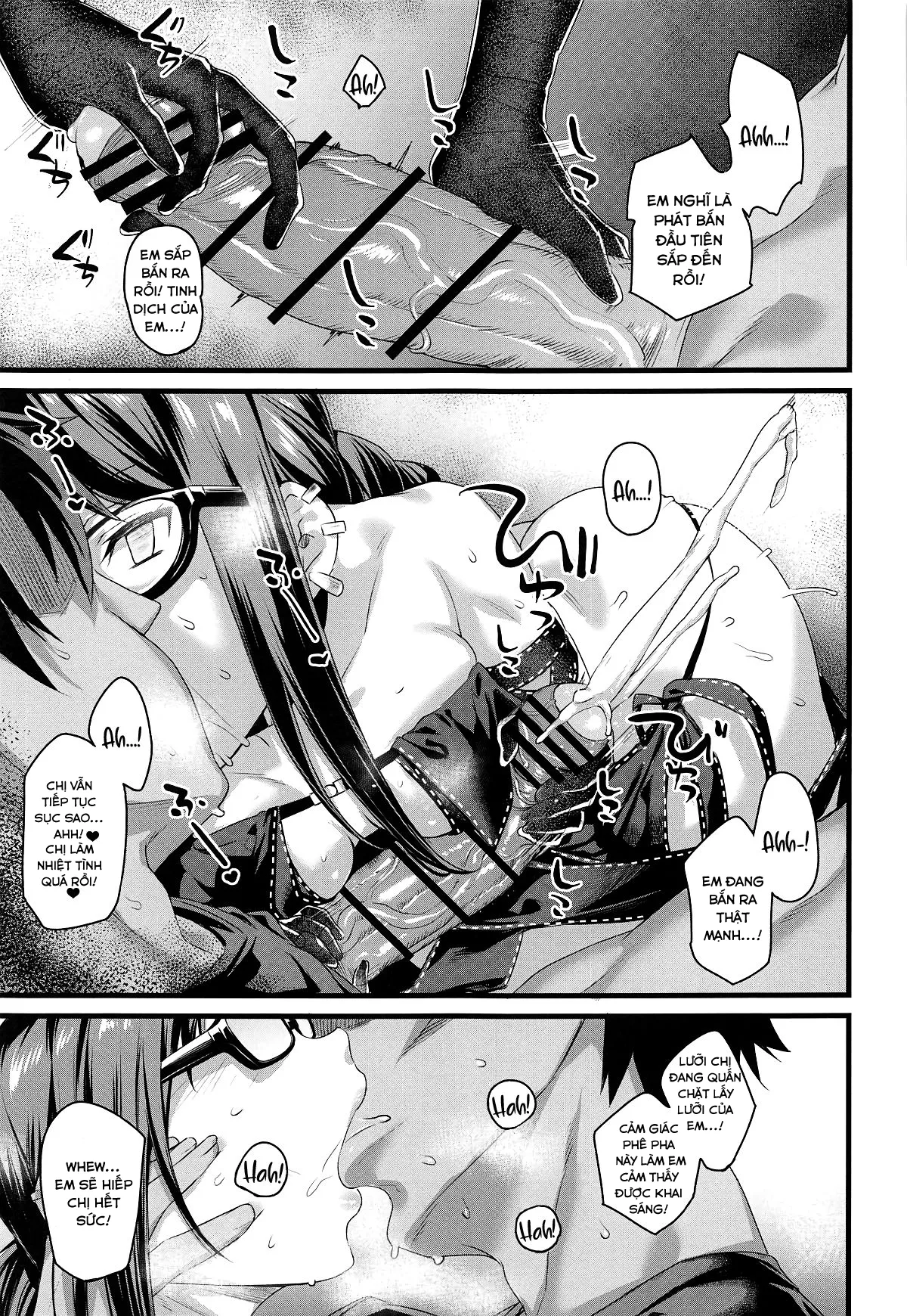 HentaiVN.net - Ảnh 10 - Moto Senpai ga Eroi Kakkou de Muramura Suru node Saimin Tsukatte Eroi Koto o Suru - Chap 1
