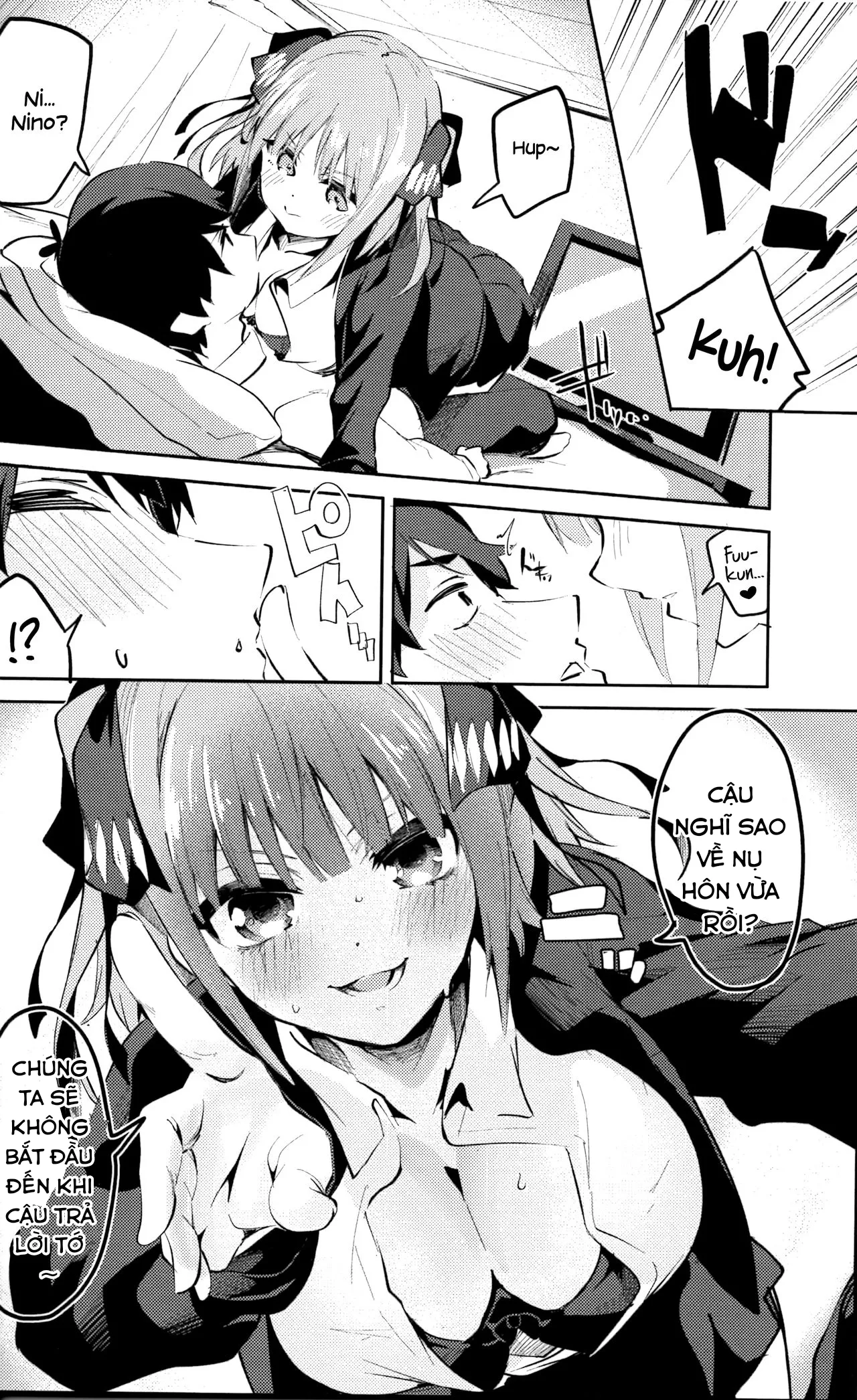 HentaiVN.net - Ảnh 10 - Nino no Baai (Gotoubun no Hanayome) - Chap 1