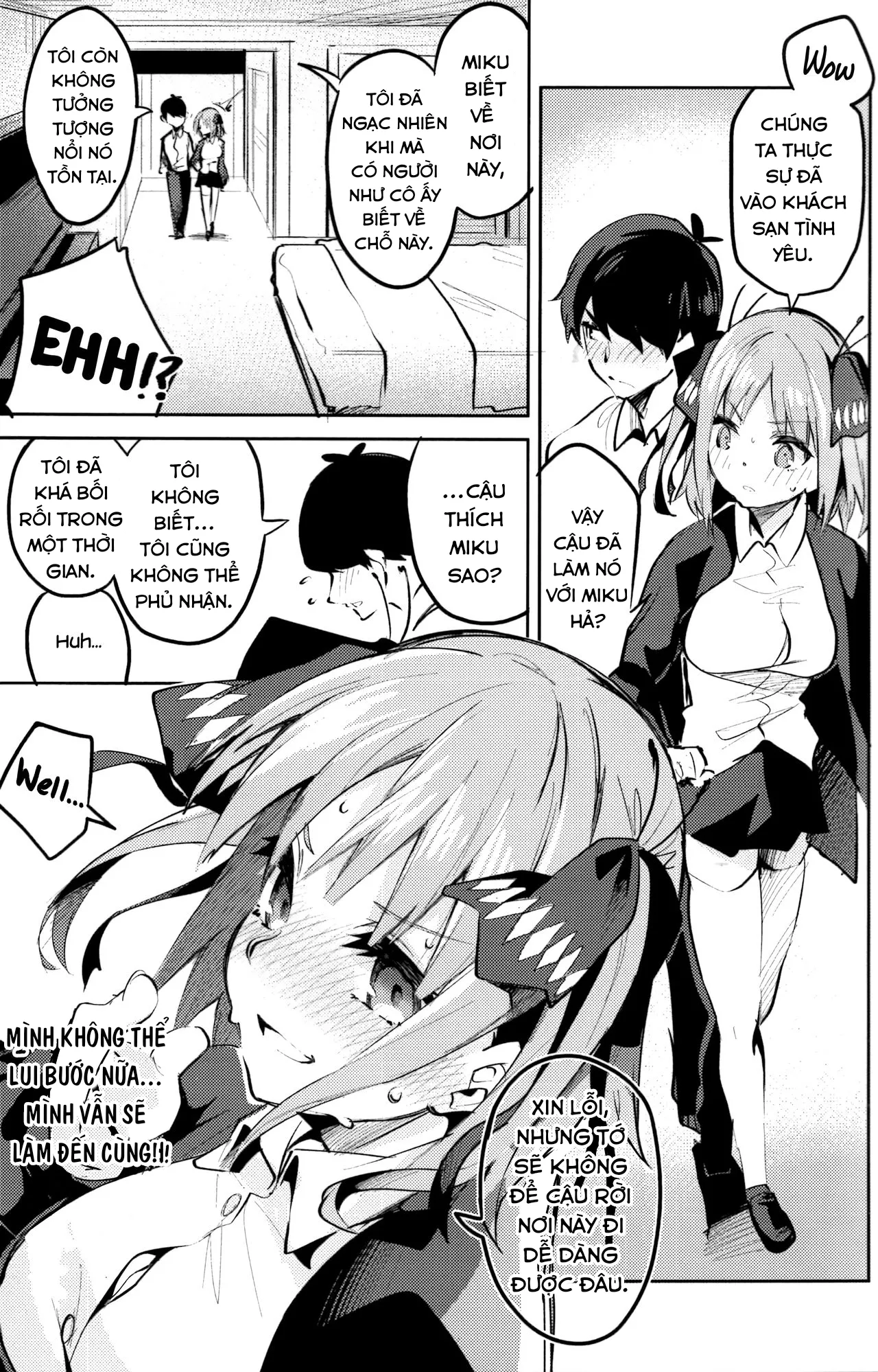 HentaiVN.net - Ảnh 9 - Nino no Baai (Gotoubun no Hanayome) - Chap 1