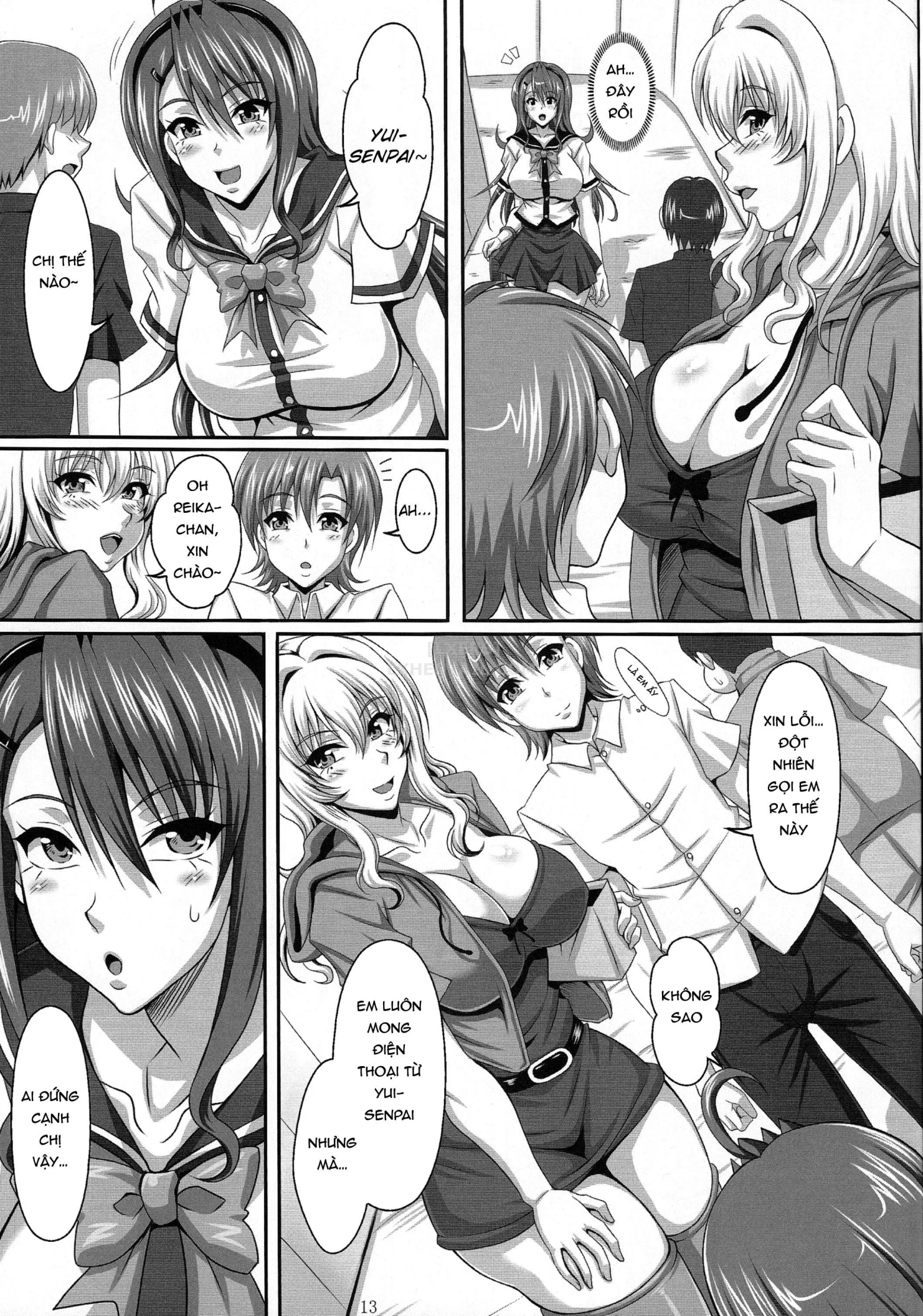 HentaiVN.net - Ảnh 14 - My Personal Big Breasted Masturbation Maid -Himeno Reika Arc- [Boku Dake No Bakunyuu Ona-Maid -Himeno Reika Hen-] - Chap 1