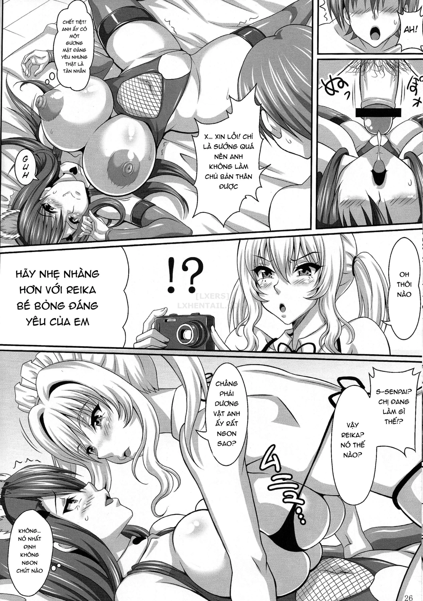 HentaiVN.net - Ảnh 27 - My Personal Big Breasted Masturbation Maid -Himeno Reika Arc- [Boku Dake No Bakunyuu Ona-Maid -Himeno Reika Hen-] - Chap 1