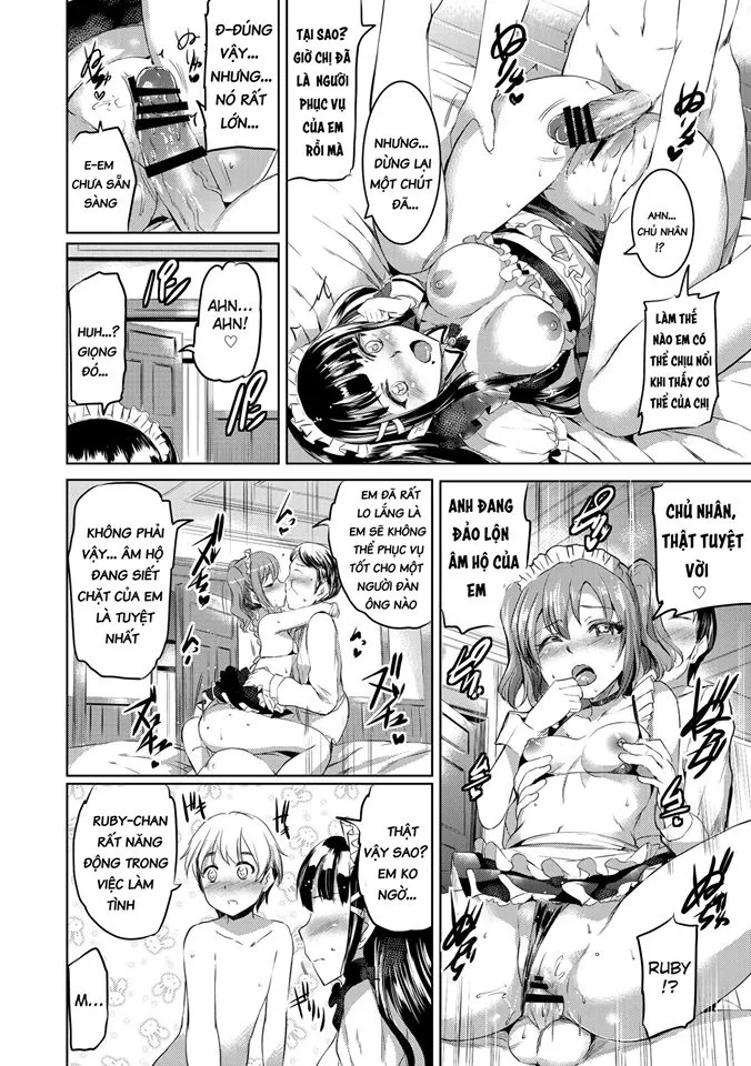 HentaiVN.net - Ảnh 13 - Maid Live Sunshine! DIAmond Service ( Love Live! Sushine!! ) [メイドライブサンシャイン！ダイヤモンドサービス] - Chap 1