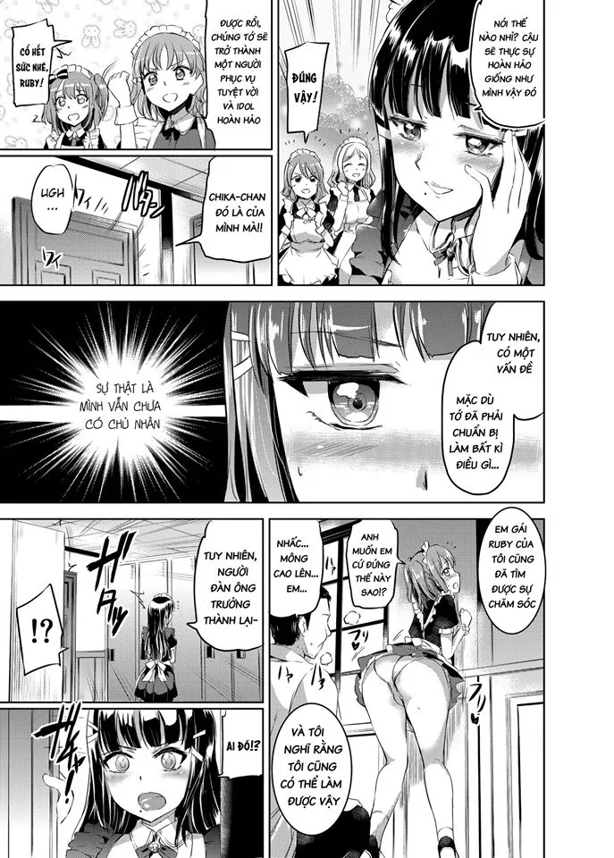 HentaiVN.net - Ảnh 6 - Maid Live Sunshine! DIAmond Service ( Love Live! Sushine!! ) [メイドライブサンシャイン！ダイヤモンドサービス] - Chap 1