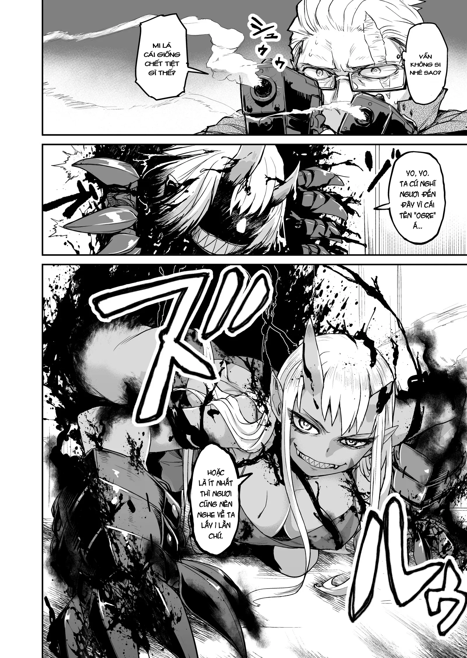 HentaiVN.net - Ảnh 14 - Ogre gun smoke - Chap 1