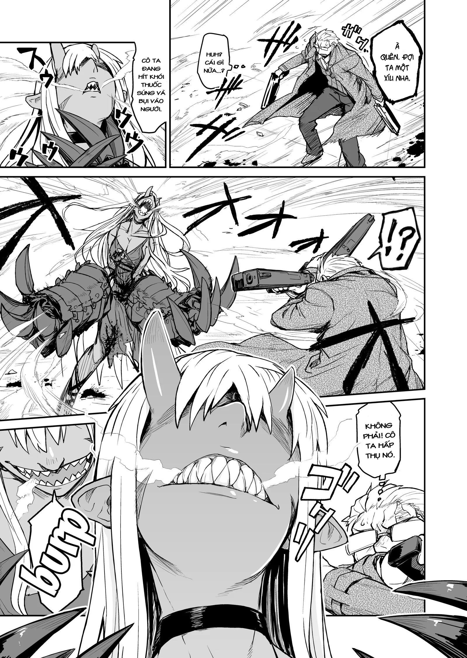 HentaiVN.net - Ảnh 15 - Ogre gun smoke - Chap 1