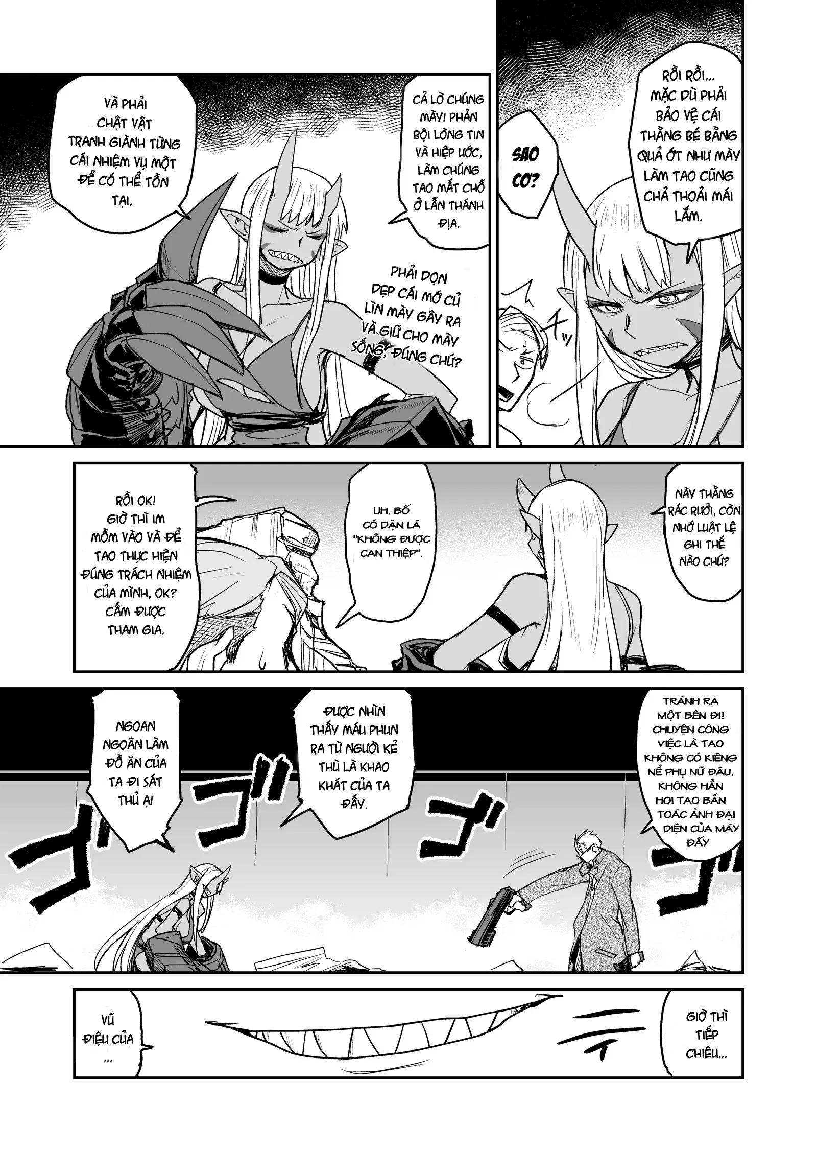 HentaiVN.net - Ảnh 17 - Ogre gun smoke - Chap 1