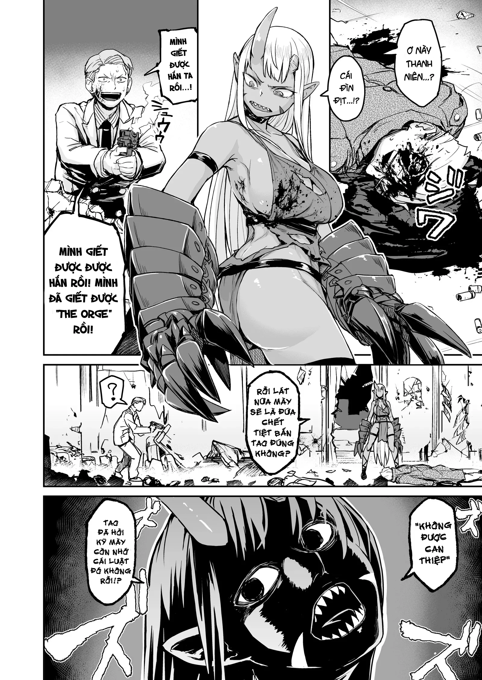HentaiVN.net - Ảnh 22 - Ogre gun smoke - Chap 1