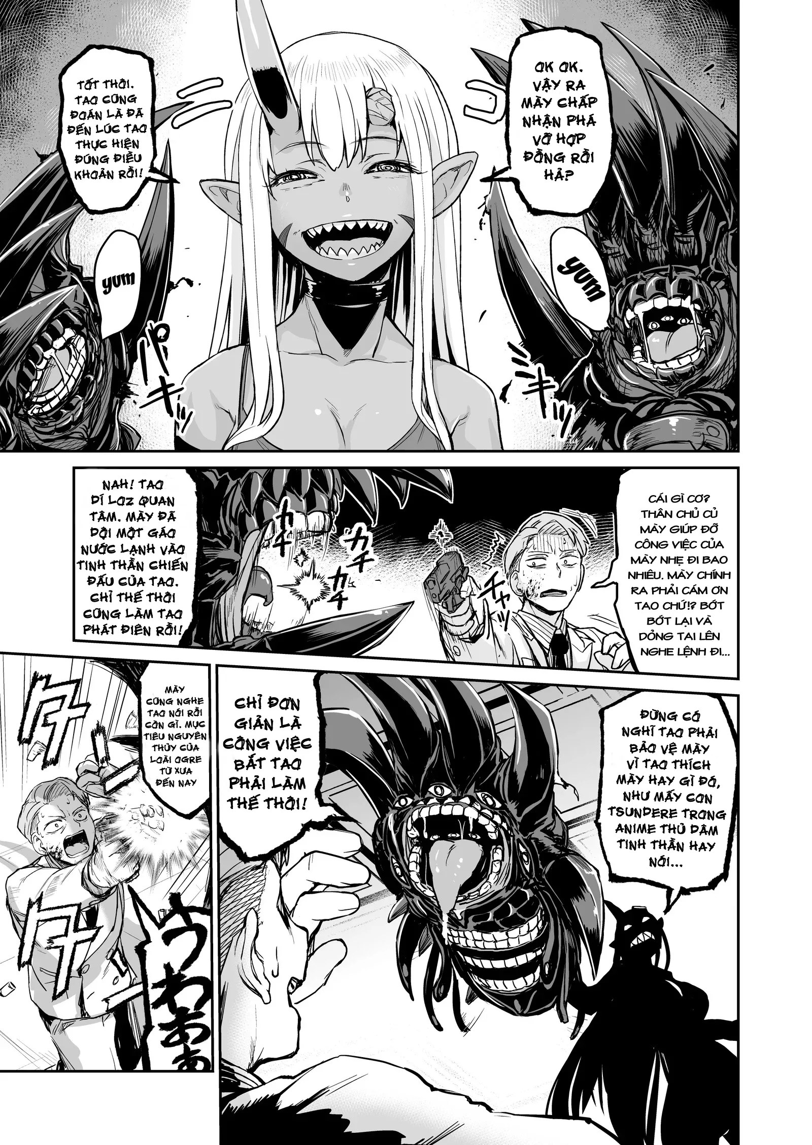 HentaiVN.net - Ảnh 23 - Ogre gun smoke - Chap 1