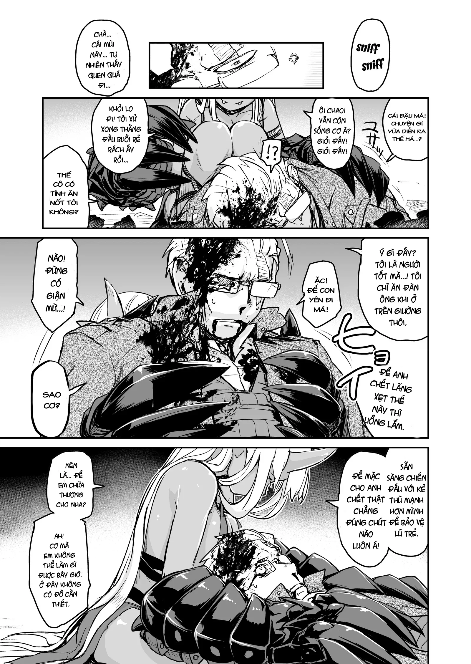 HentaiVN.net - Ảnh 25 - Ogre gun smoke - Chap 1