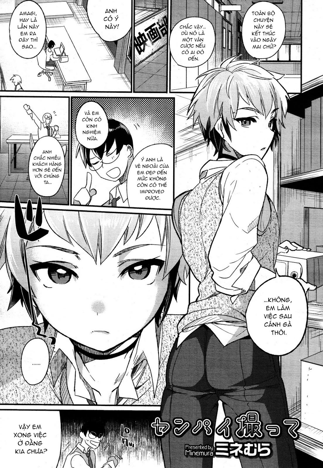 HentaiVN.net - Ảnh 1 - Senpai Totte - Chap 1
