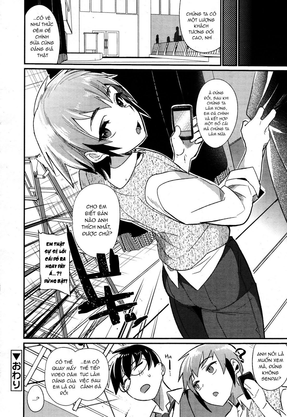 HentaiVN.net - Ảnh 18 - Senpai Totte - Chap 1