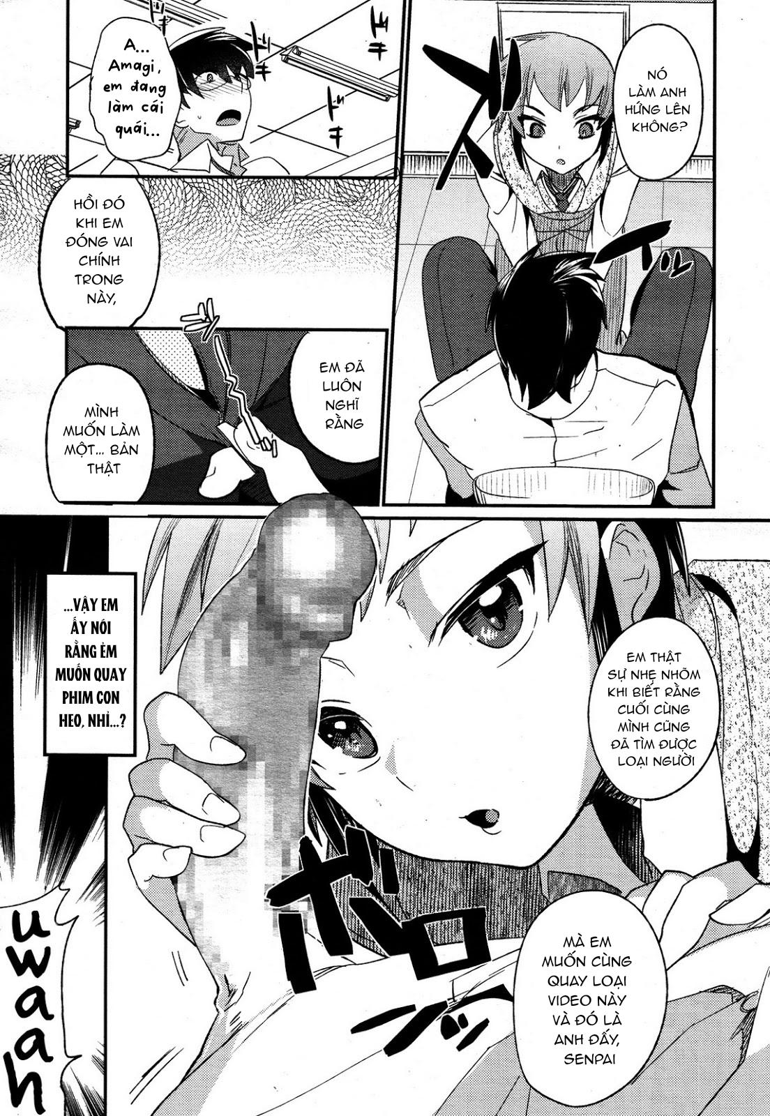 HentaiVN.net - Ảnh 5 - Senpai Totte - Chap 1