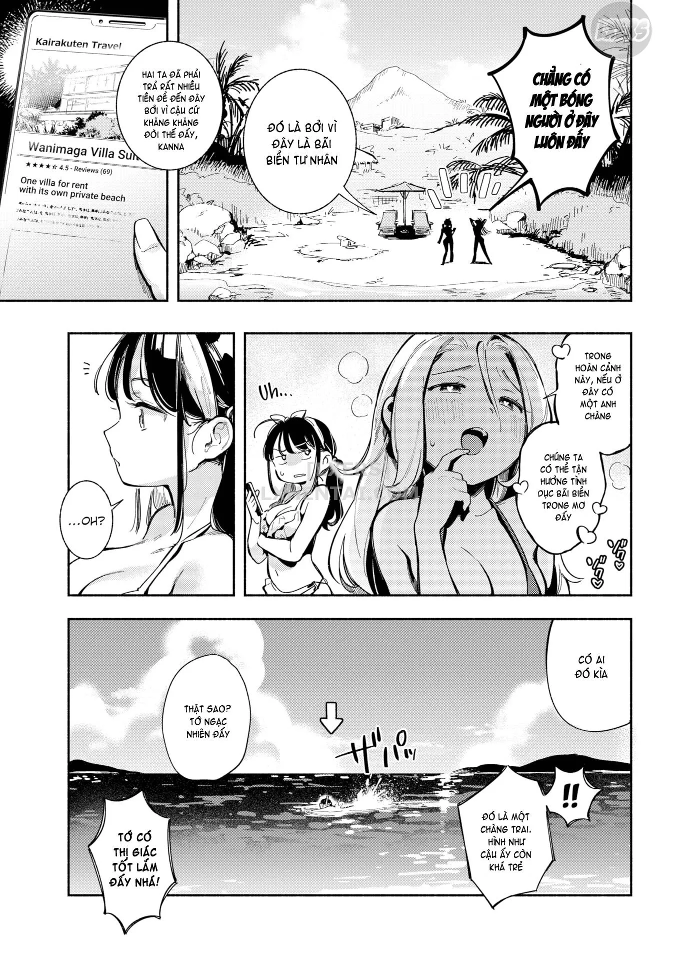 HentaiVN.net - Ảnh 4 - Bãi biển bí mật ❤ - Chap 1