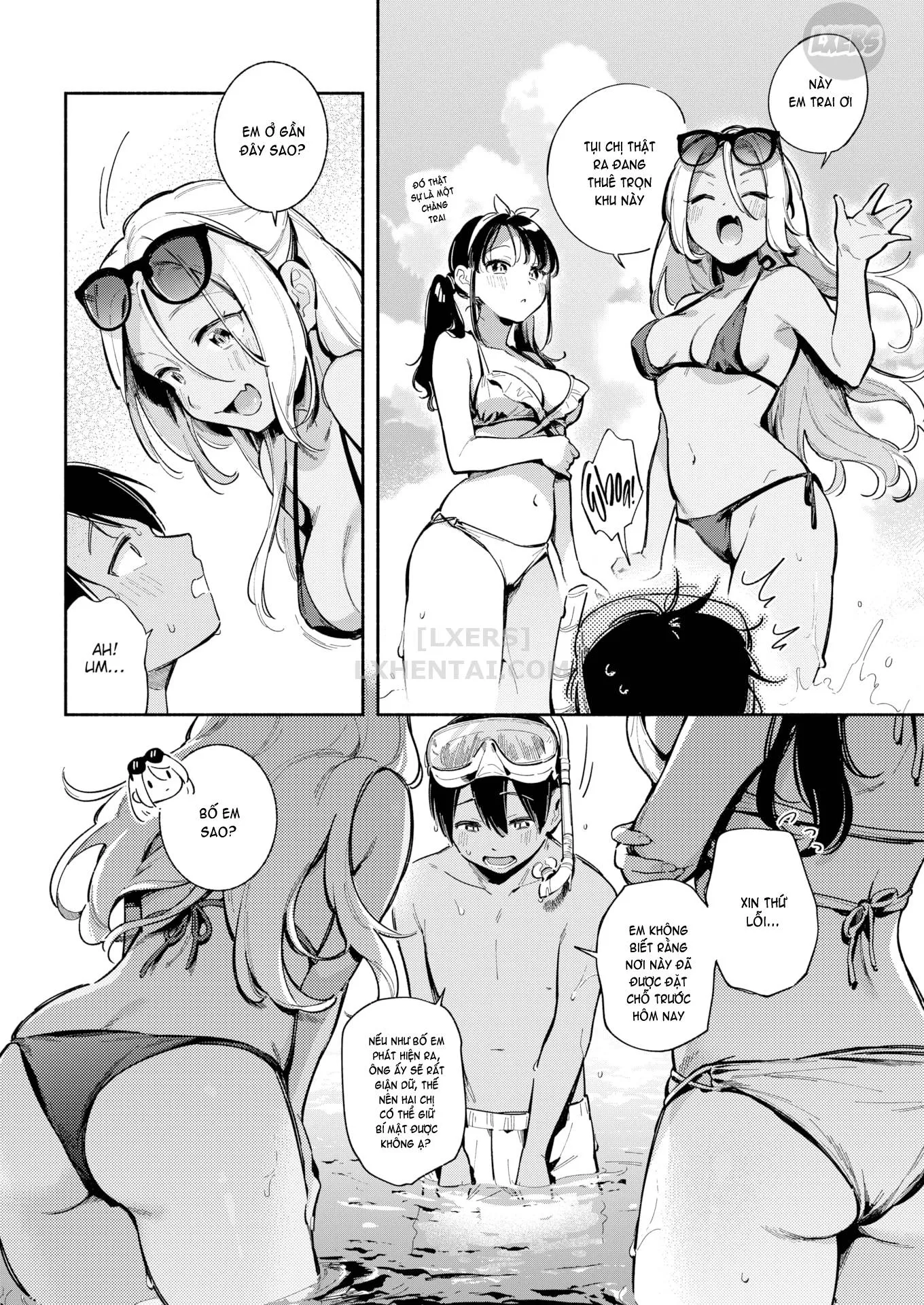 HentaiVN.net - Ảnh 5 - Bãi biển bí mật ❤ - Chap 1