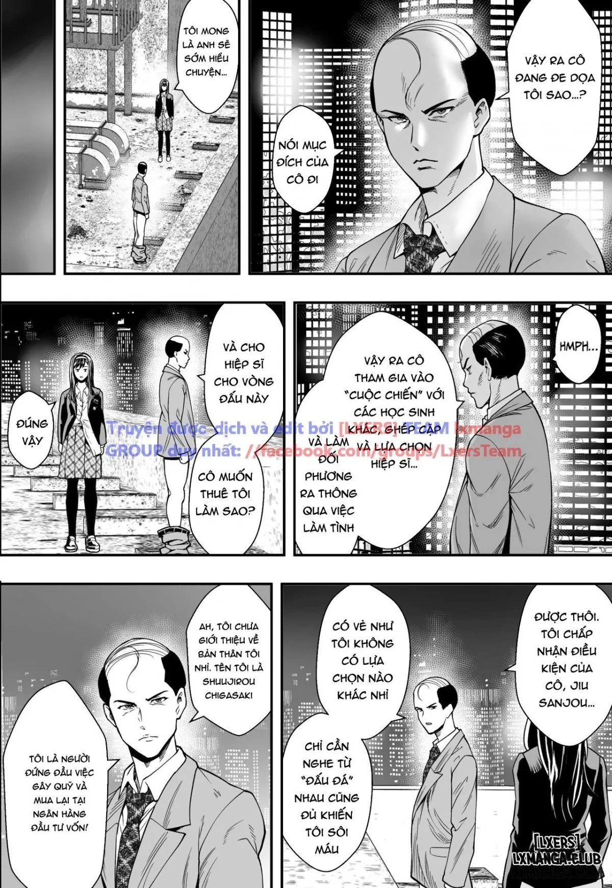 HentaiVN.net - Ảnh 16 - Fuck Fight Academy - Chap 1