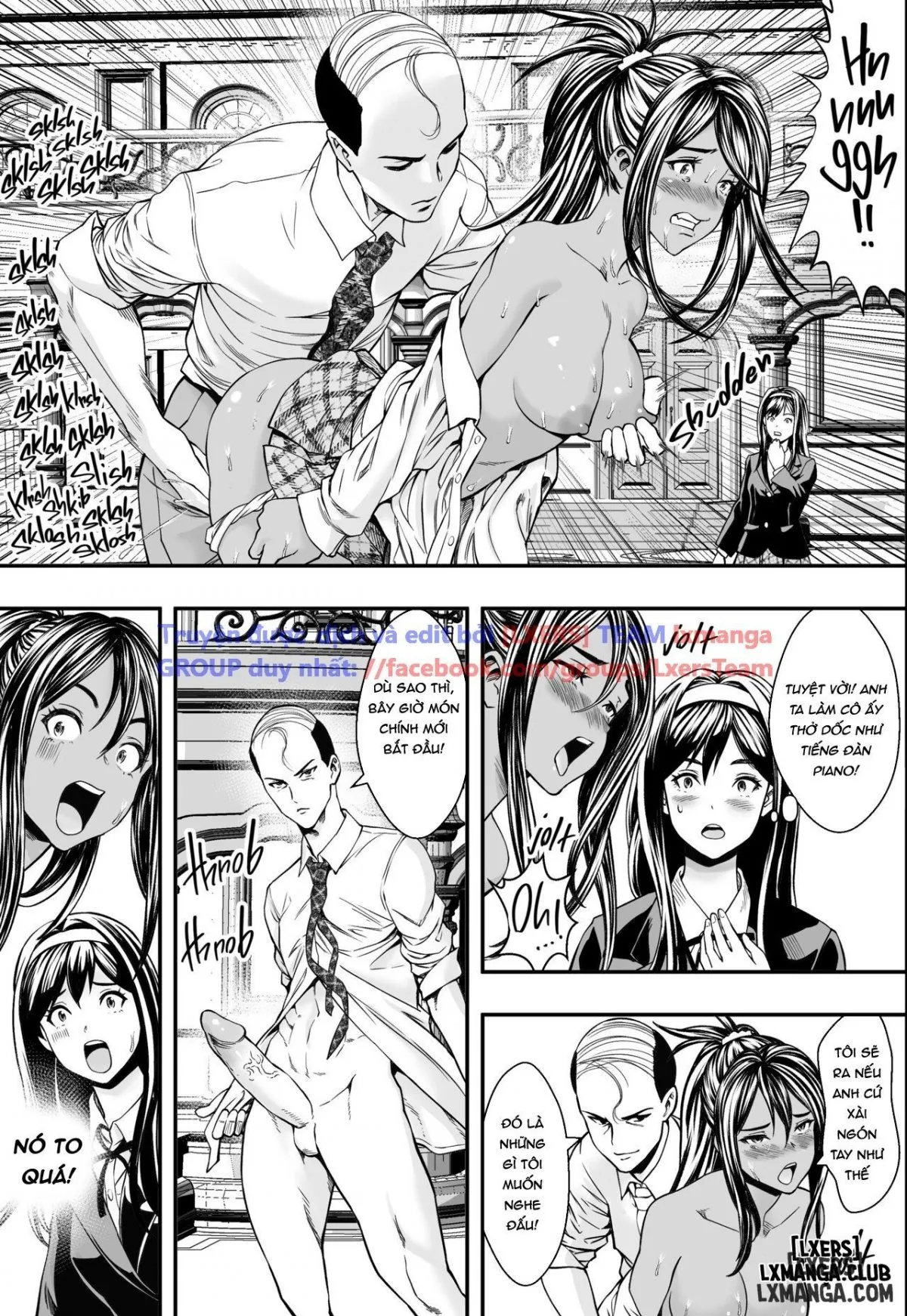HentaiVN.net - Ảnh 19 - Fuck Fight Academy - Chap 1
