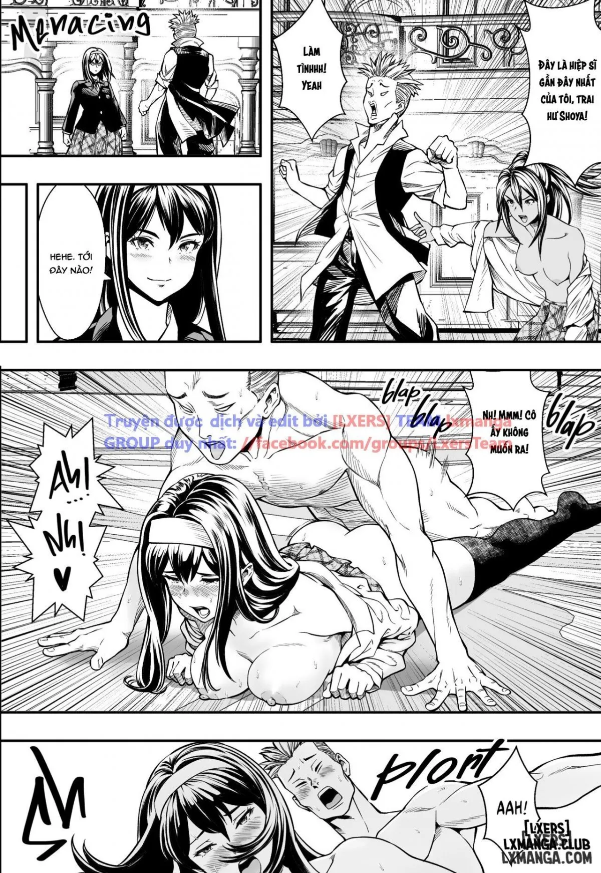 HentaiVN.net - Ảnh 22 - Fuck Fight Academy - Chap 1