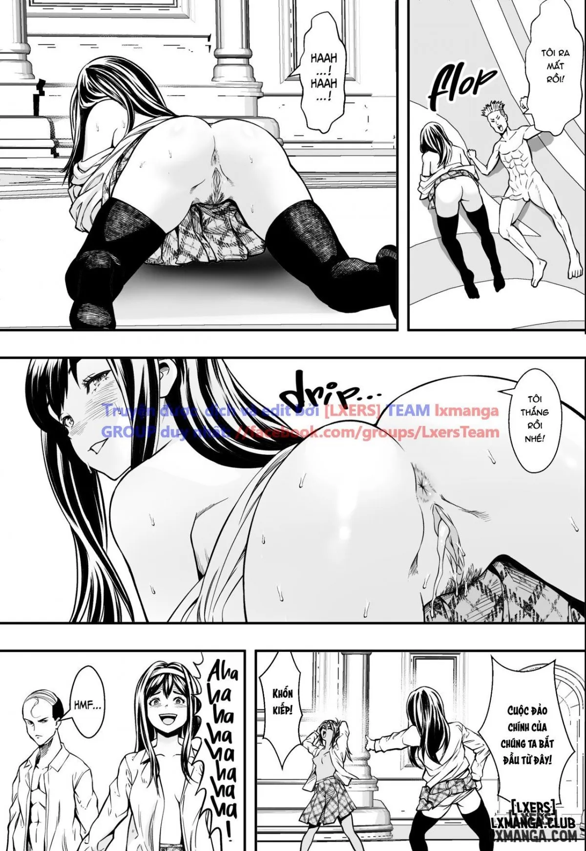 HentaiVN.net - Ảnh 23 - Fuck Fight Academy - Chap 1
