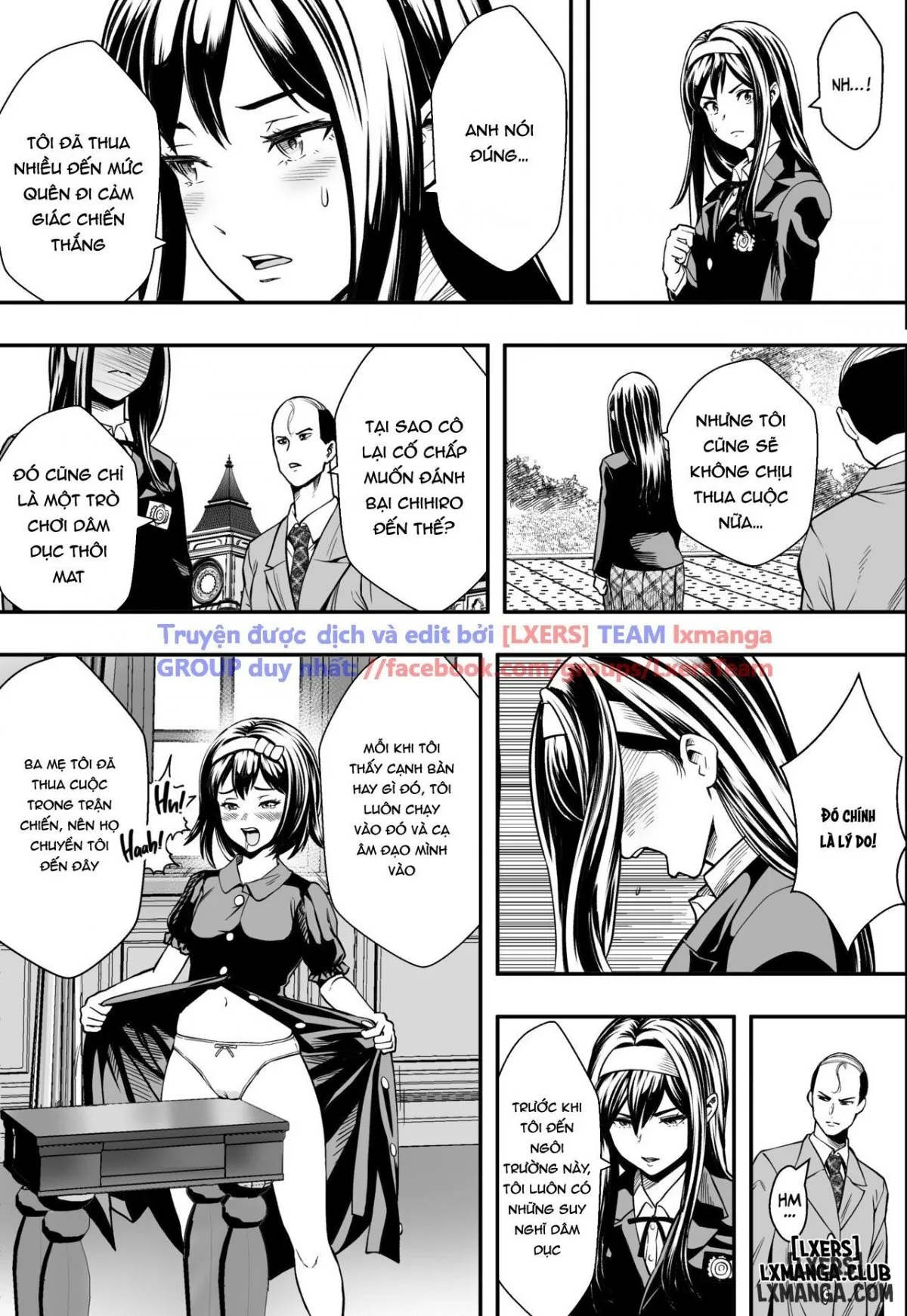 HentaiVN.net - Ảnh 25 - Fuck Fight Academy - Chap 1