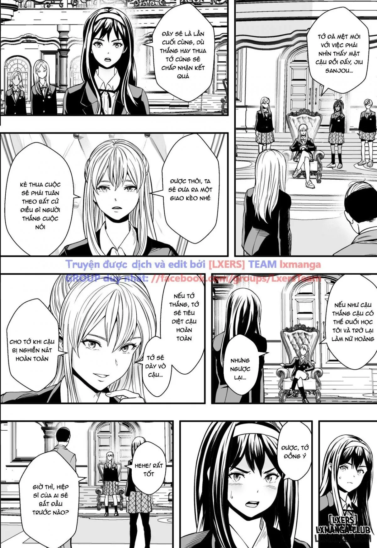 HentaiVN.net - Ảnh 30 - Fuck Fight Academy - Chap 1
