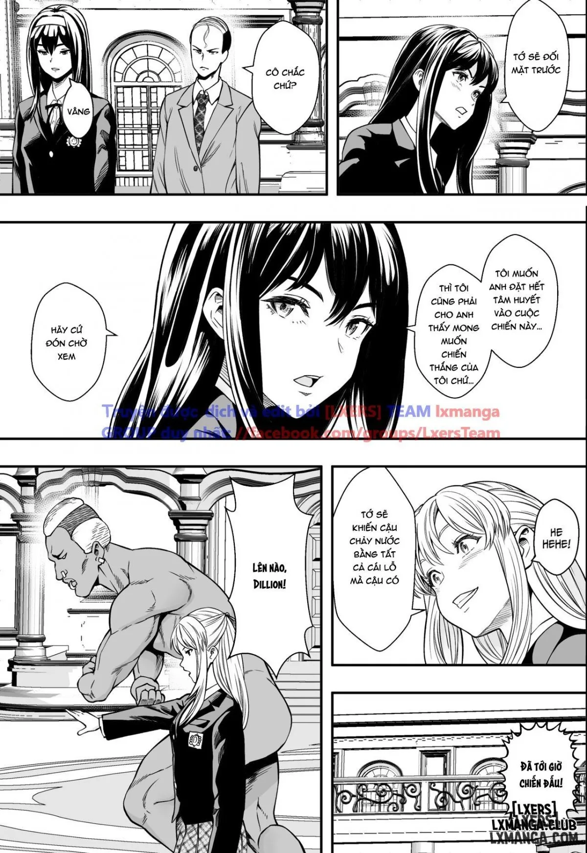 HentaiVN.net - Ảnh 31 - Fuck Fight Academy - Chap 1