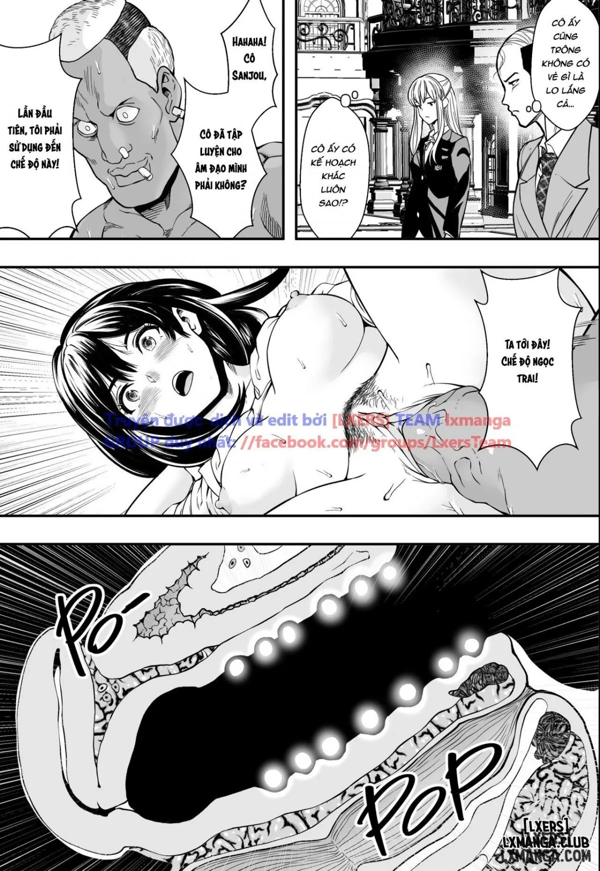 HentaiVN.net - Ảnh 33 - Fuck Fight Academy - Chap 1