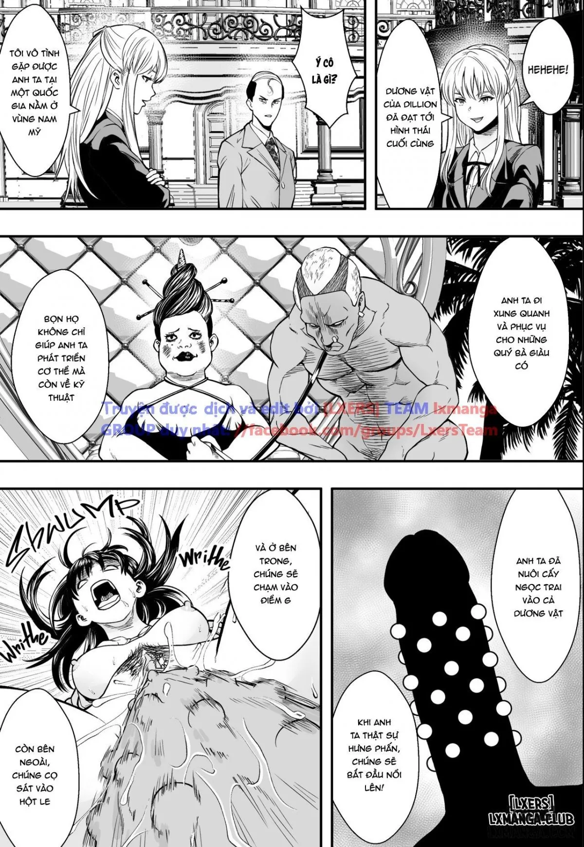 HentaiVN.net - Ảnh 35 - Fuck Fight Academy - Chap 1