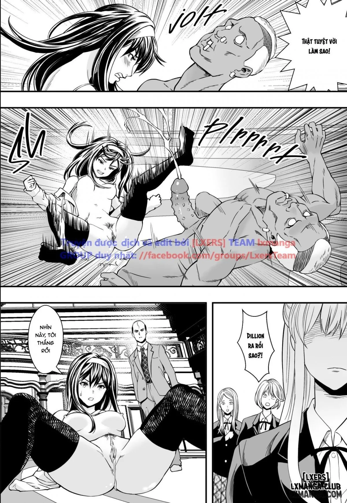 HentaiVN.net - Ảnh 40 - Fuck Fight Academy - Chap 1