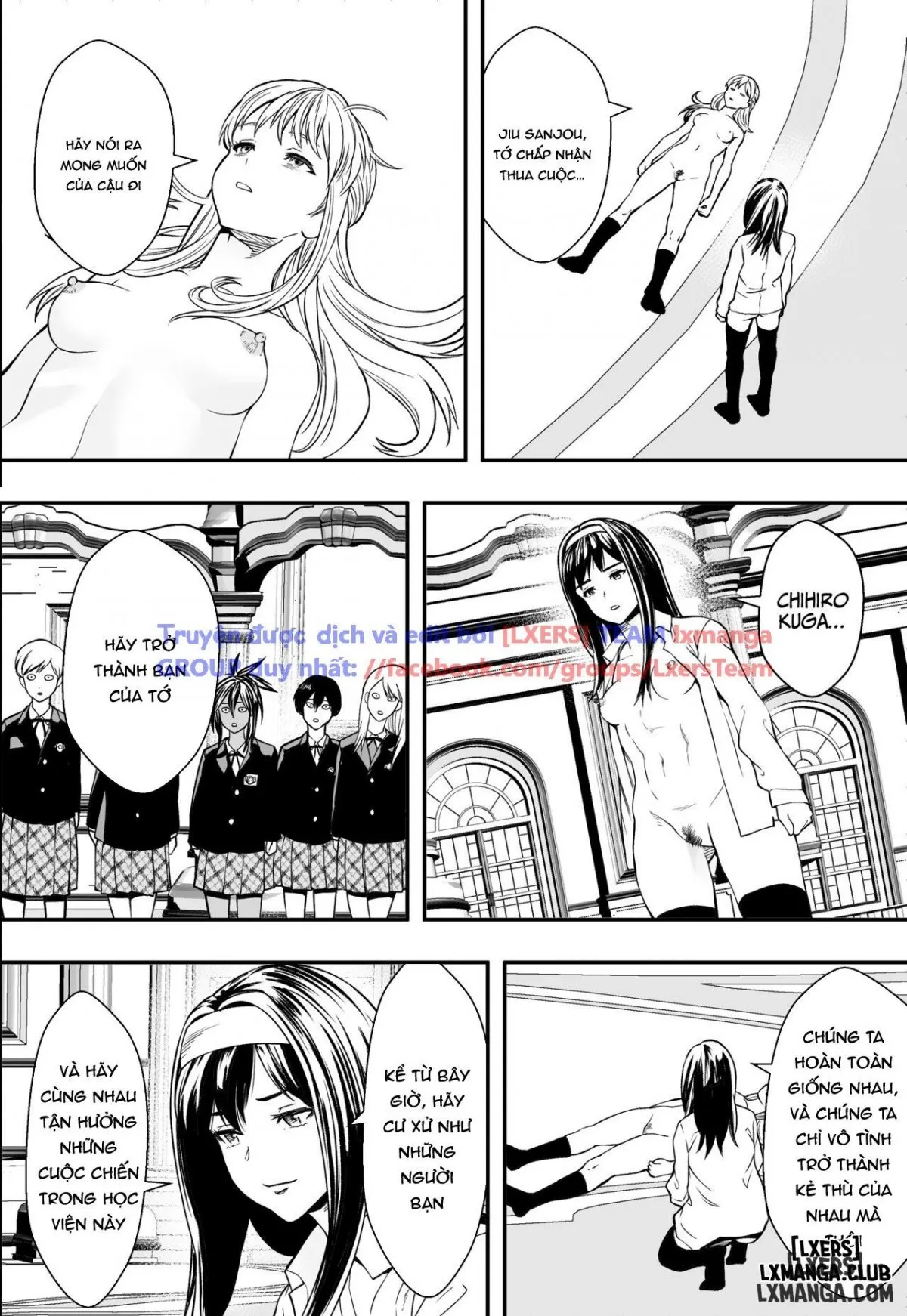 HentaiVN.net - Ảnh 52 - Fuck Fight Academy - Chap 1
