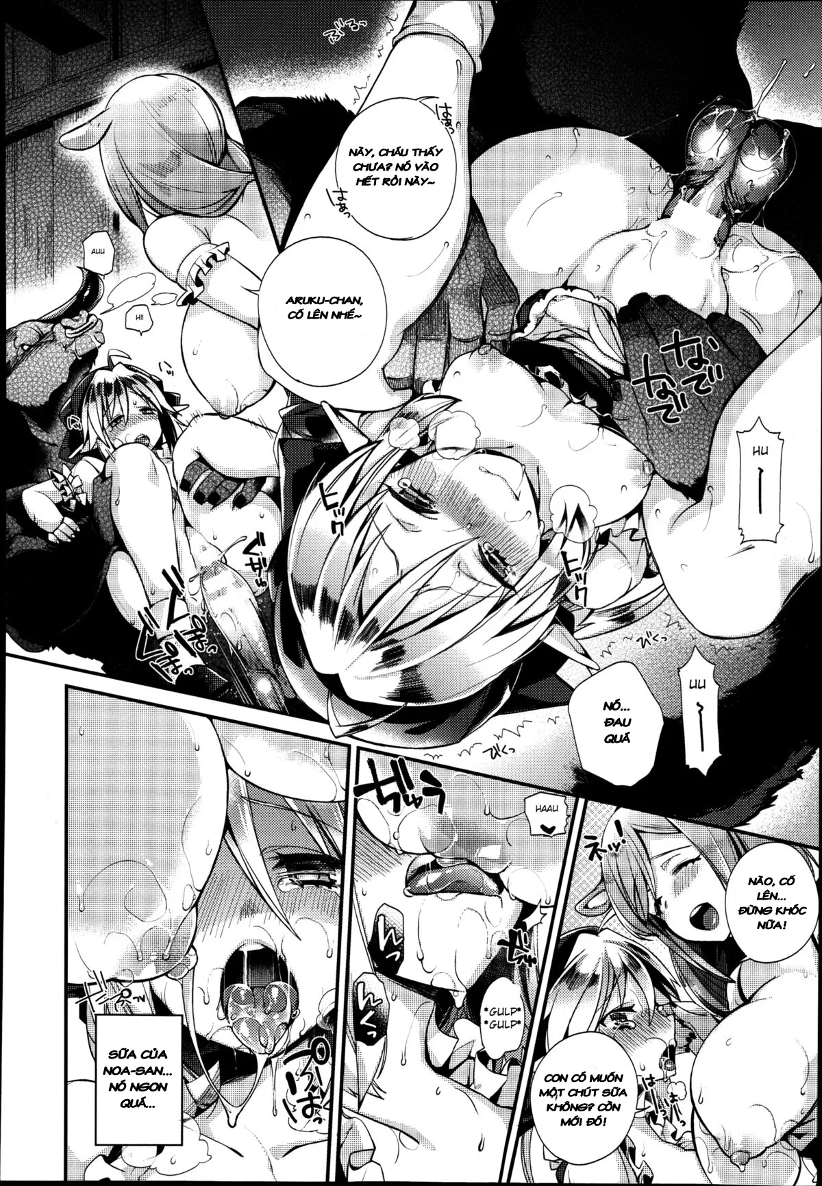HentaiVN.net - Ảnh 10 - Torotoro Umauma Miruku - Chap 1