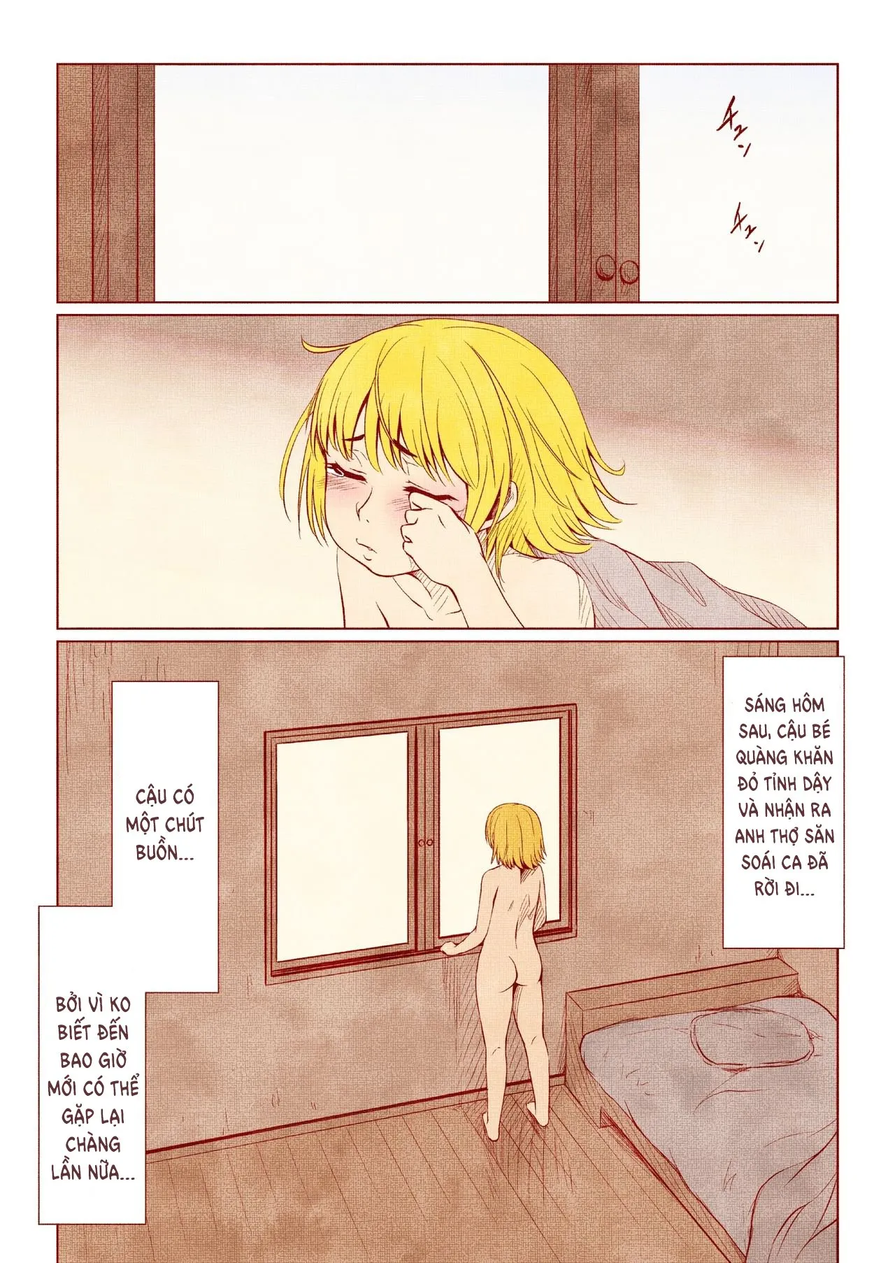 HentaiVN.net - Ảnh 21 - Cậu bé quàng khăn đỏ [Otsukai Chinpo Akazukin-kun!; おつかいちんぽ赤ずきんくん!] - Chap 1