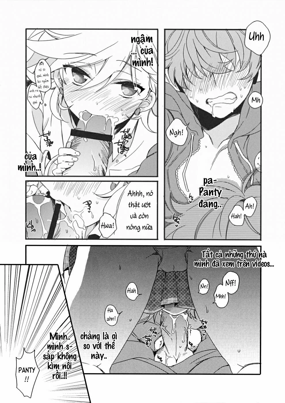 HentaiVN.net - Ảnh 7 - Vài oneshot (Panty and Stocking With Garterbelt) - Chap 1