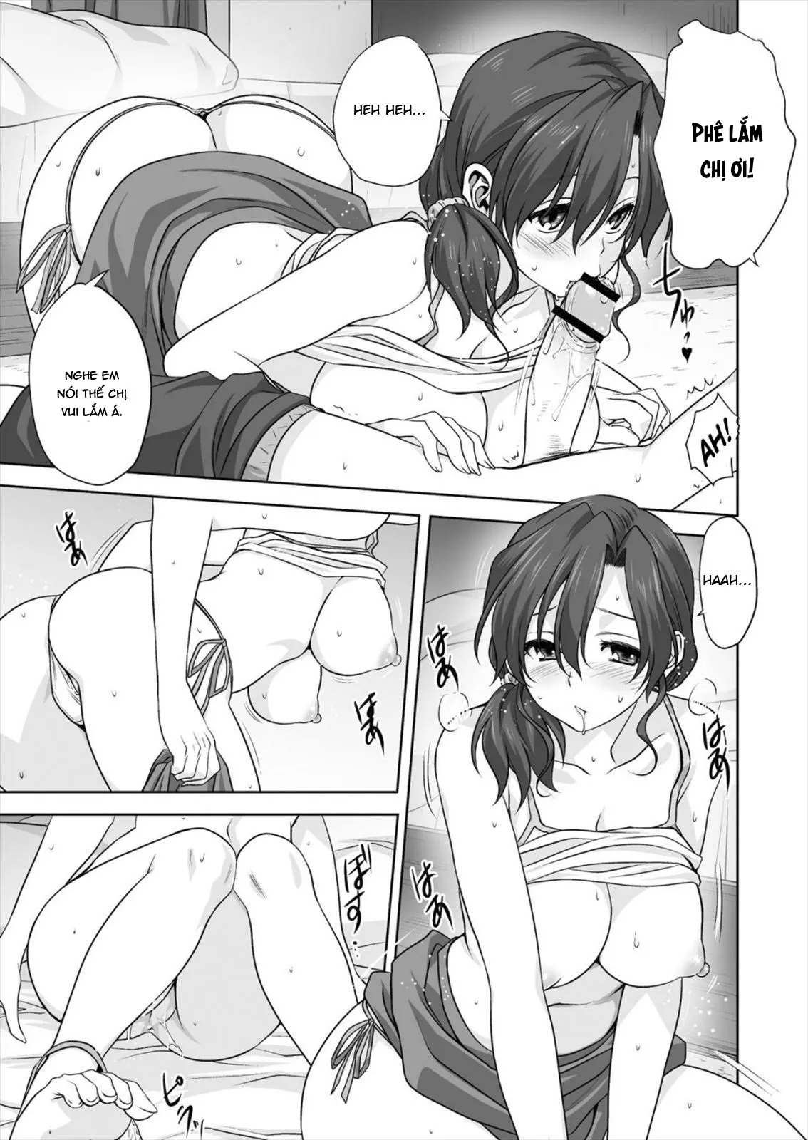 HentaiVN.net - Ảnh 19 - Chị Koharu [Koharu Biyori] - Chap 1