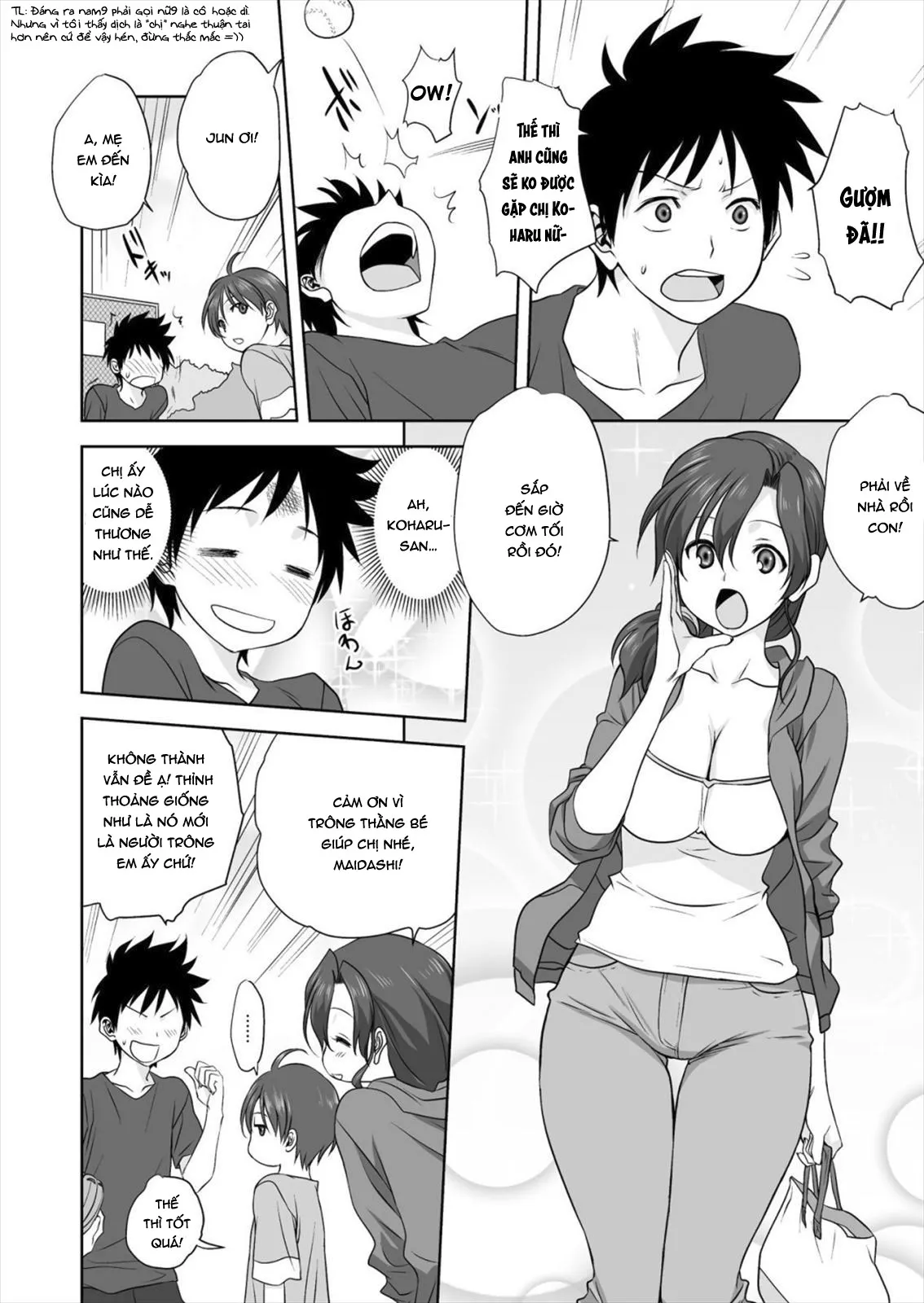 HentaiVN.net - Ảnh 4 - Chị Koharu [Koharu Biyori] - Chap 1