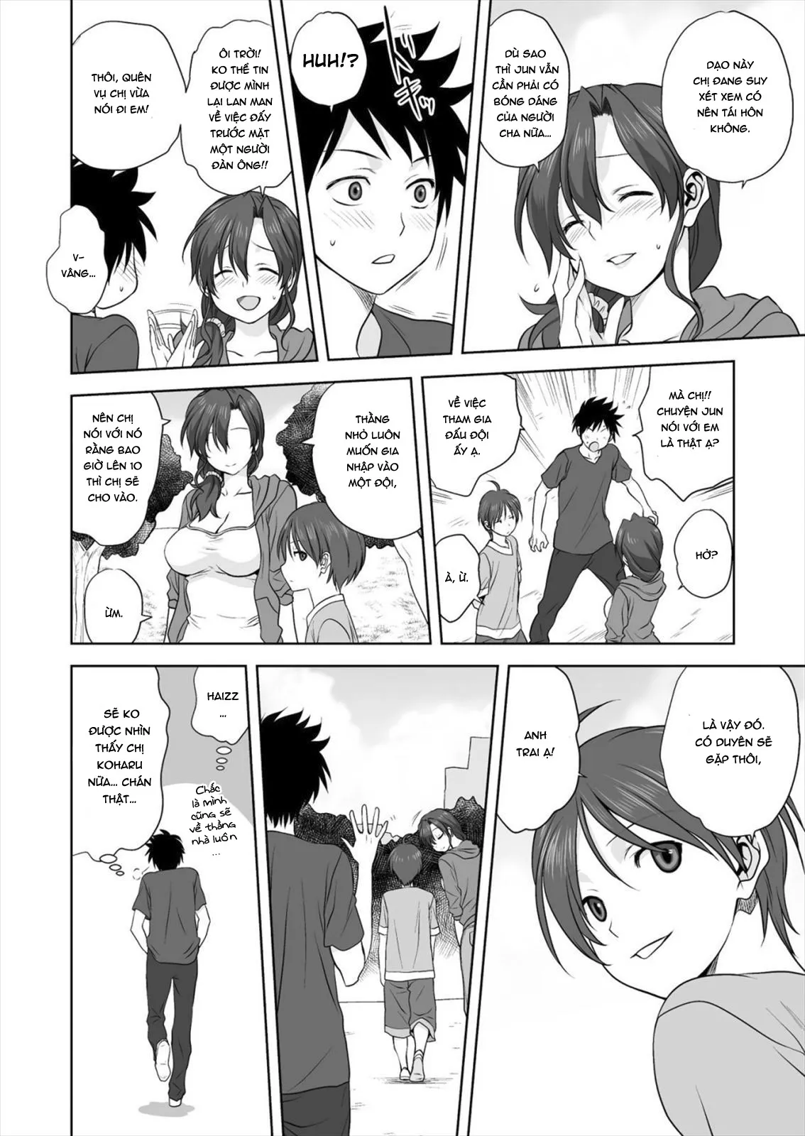 HentaiVN.net - Ảnh 6 - Chị Koharu [Koharu Biyori] - Chap 1