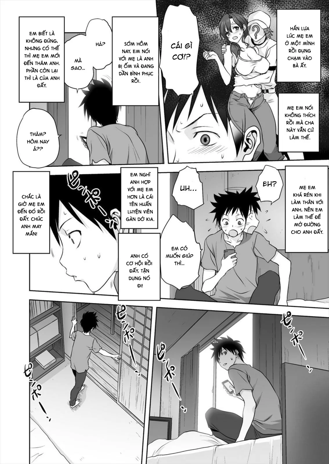 HentaiVN.net - Ảnh 8 - Chị Koharu [Koharu Biyori] - Chap 1