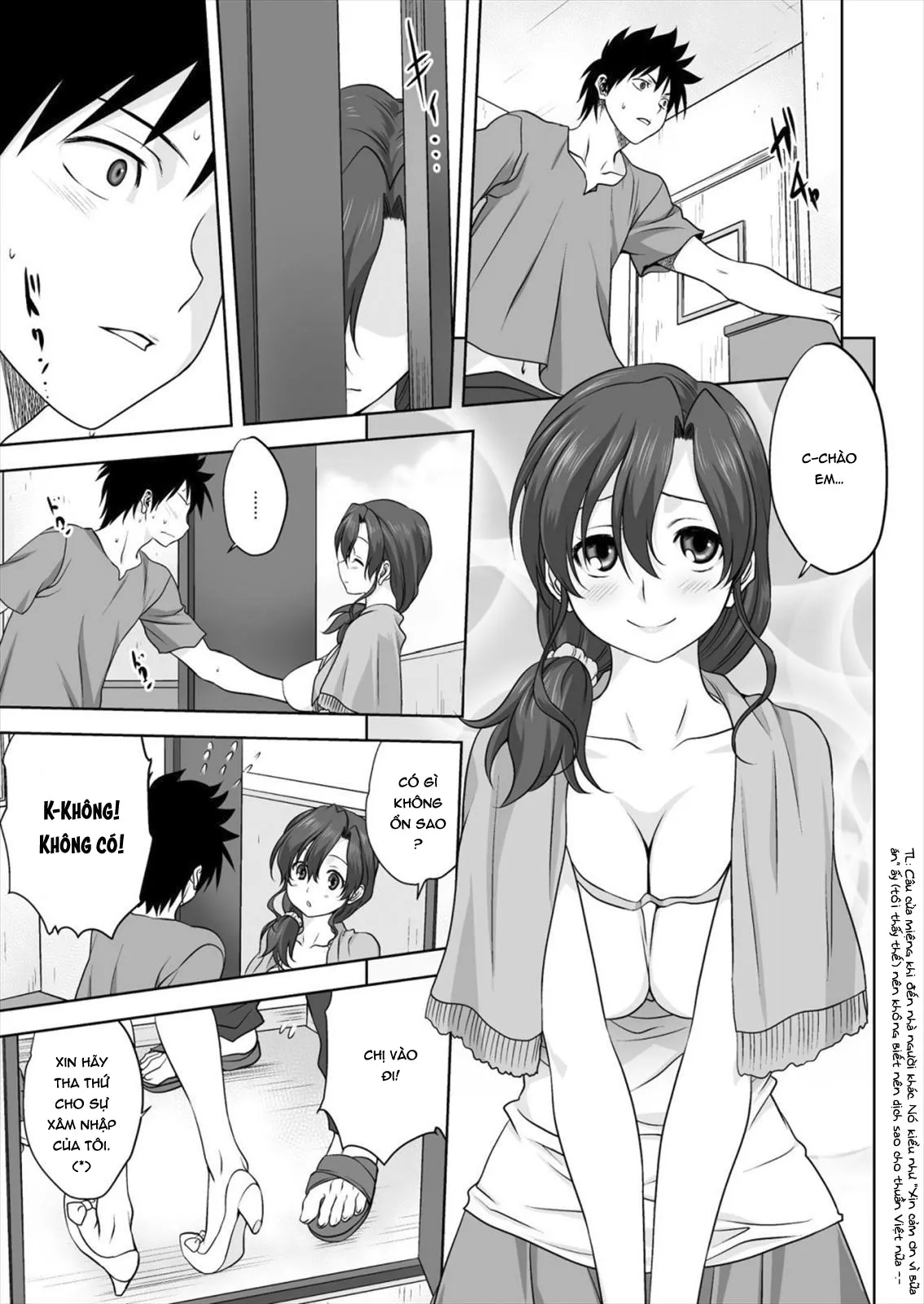 HentaiVN.net - Ảnh 9 - Chị Koharu [Koharu Biyori] - Chap 1