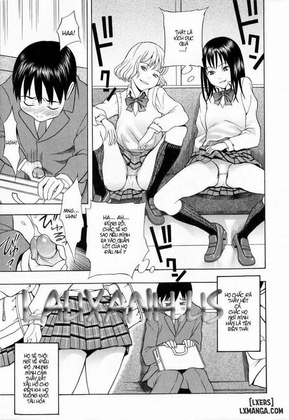 HentaiVN.net - Ảnh 11 - Naughty Upskirt Angels - Chap 1