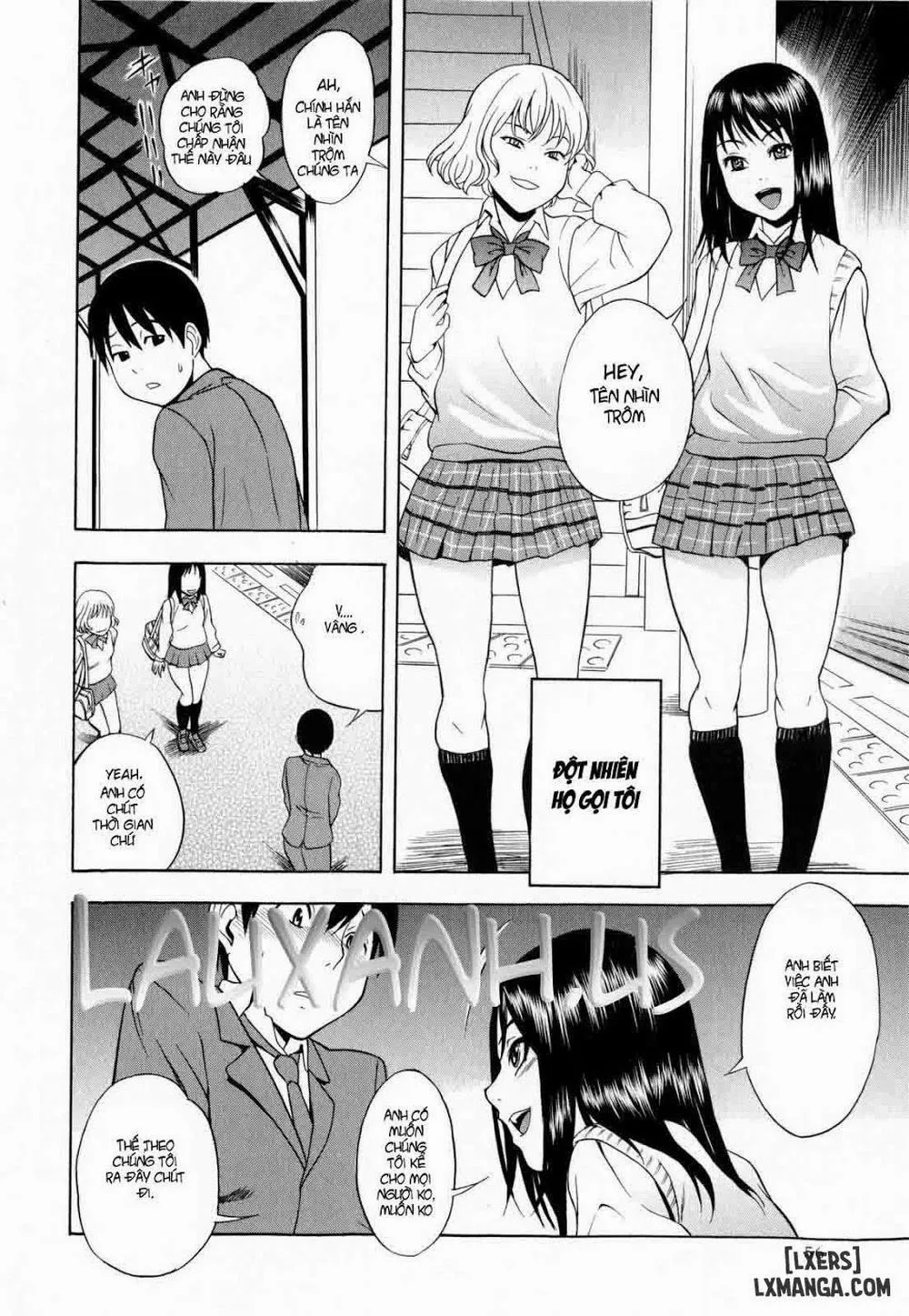 HentaiVN.net - Ảnh 12 - Naughty Upskirt Angels - Chap 1