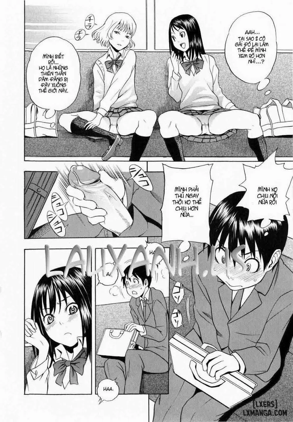 HentaiVN.net - Ảnh 8 - Naughty Upskirt Angels - Chap 1