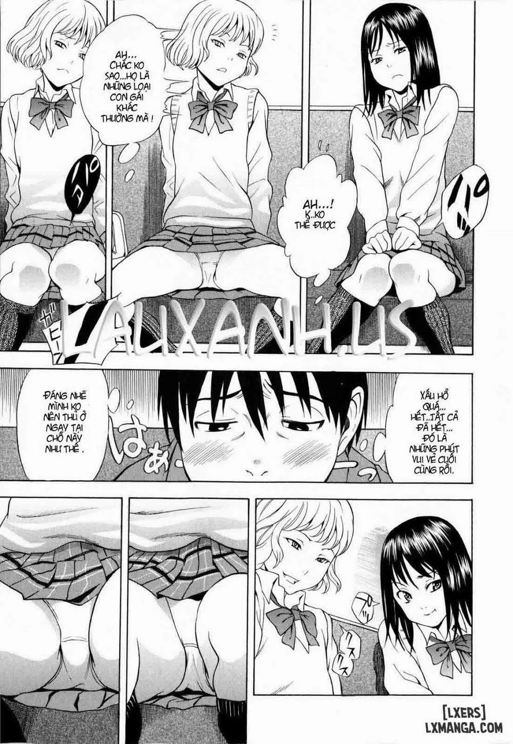 HentaiVN.net - Ảnh 9 - Naughty Upskirt Angels - Chap 1