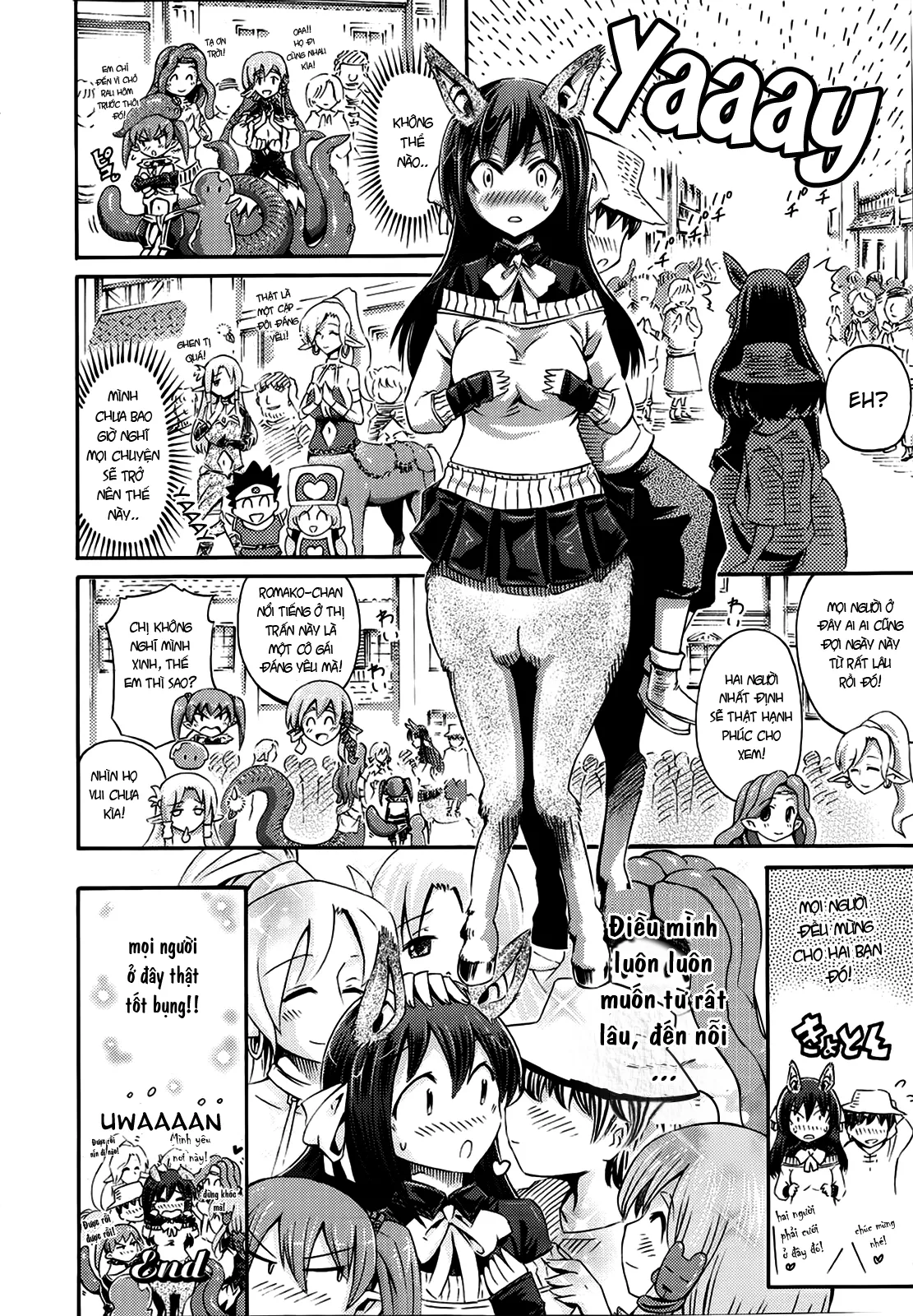 HentaiVN.net - Ảnh 22 - Cơ mà mình cũng là một centaur chứ bộ! [私だってケンタウロスなんだからね!; Well, I'm a Centaur, Too, You Know] - Chap 1